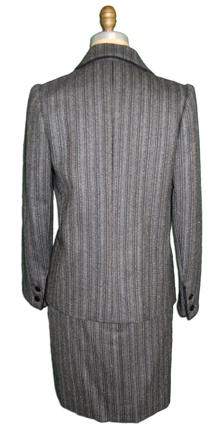 1960s Vintage Tailored Pinstripe Women's Suit