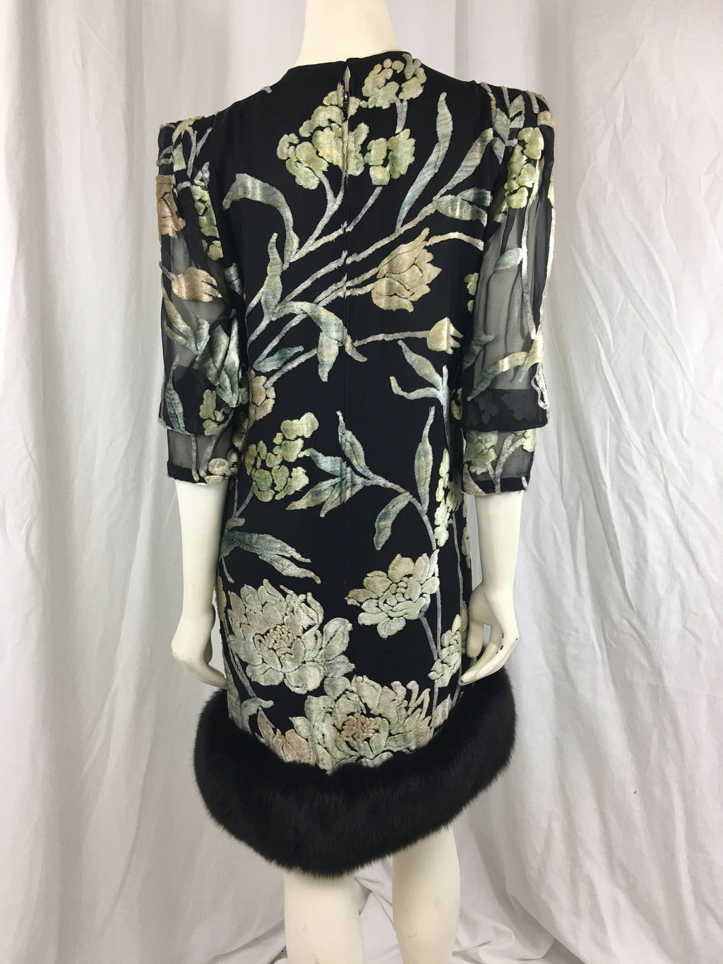 Pauline Trigere 1980's Dress