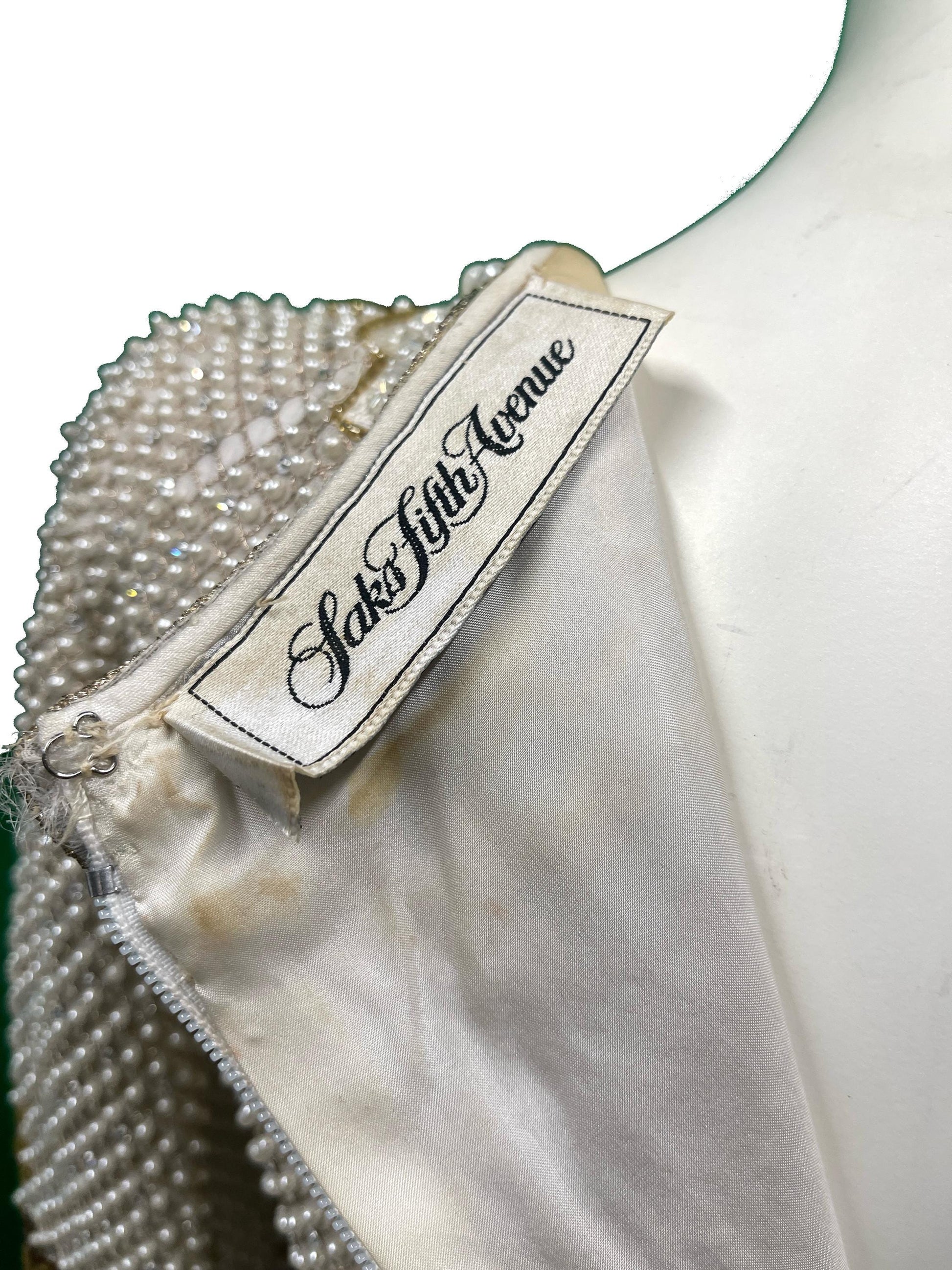 Mary McFadden Beaded Pleated Dress 1980