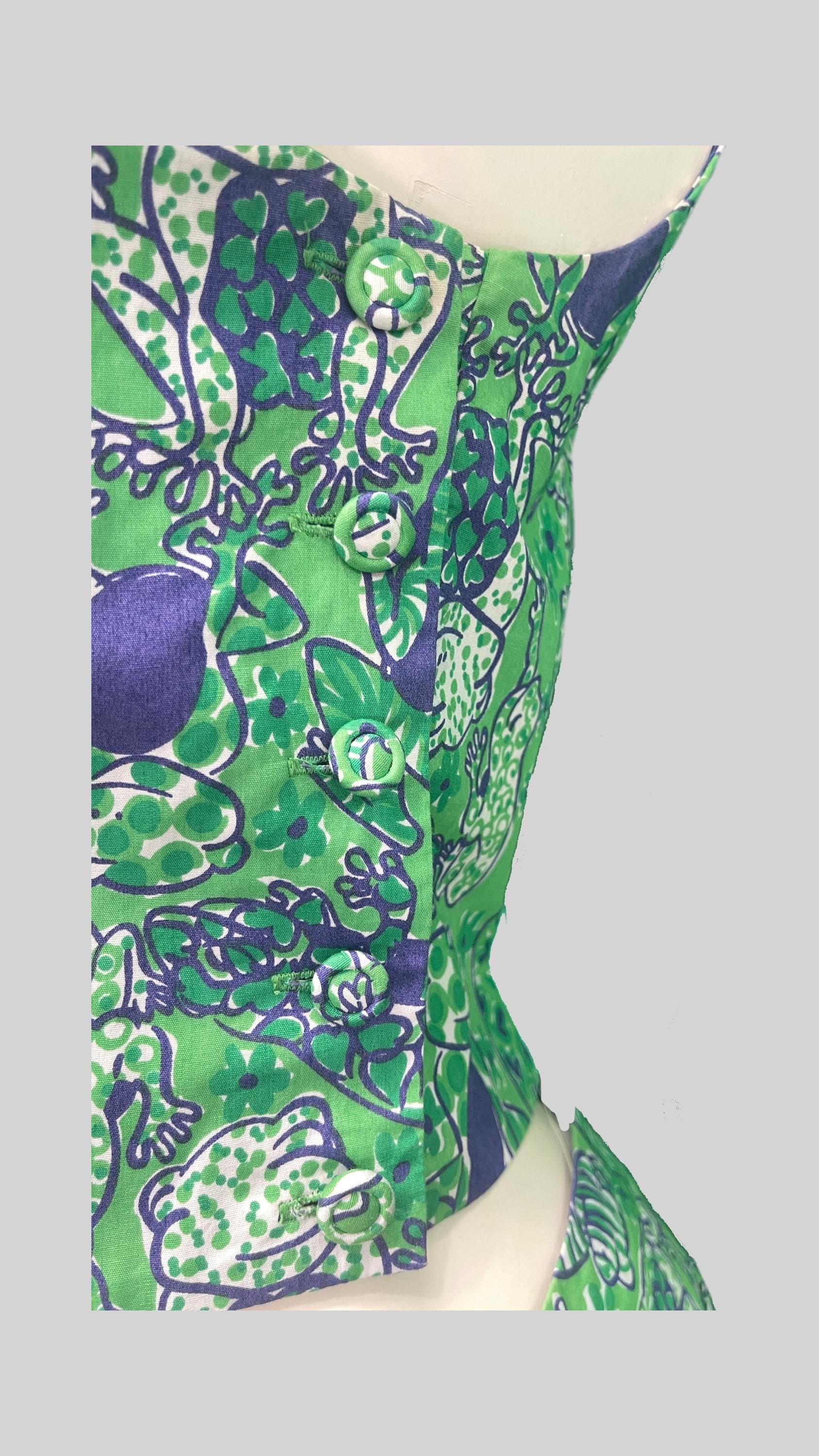 1990 Lilly Pulitzer 2 Piece Top & Pants