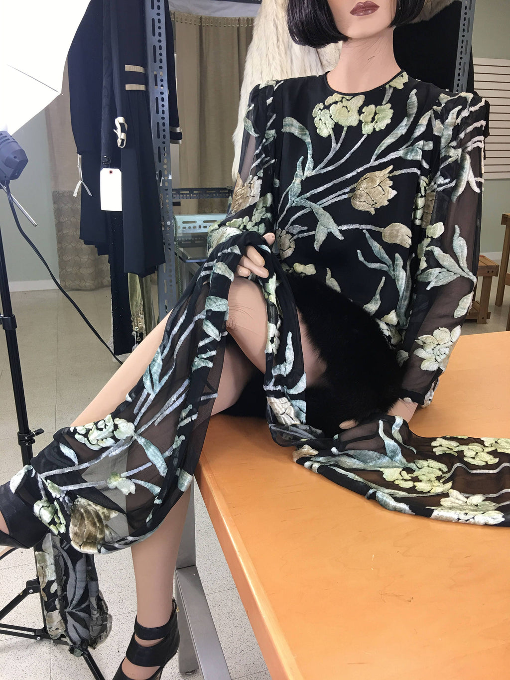 Pauline Trigere 1980's Dress