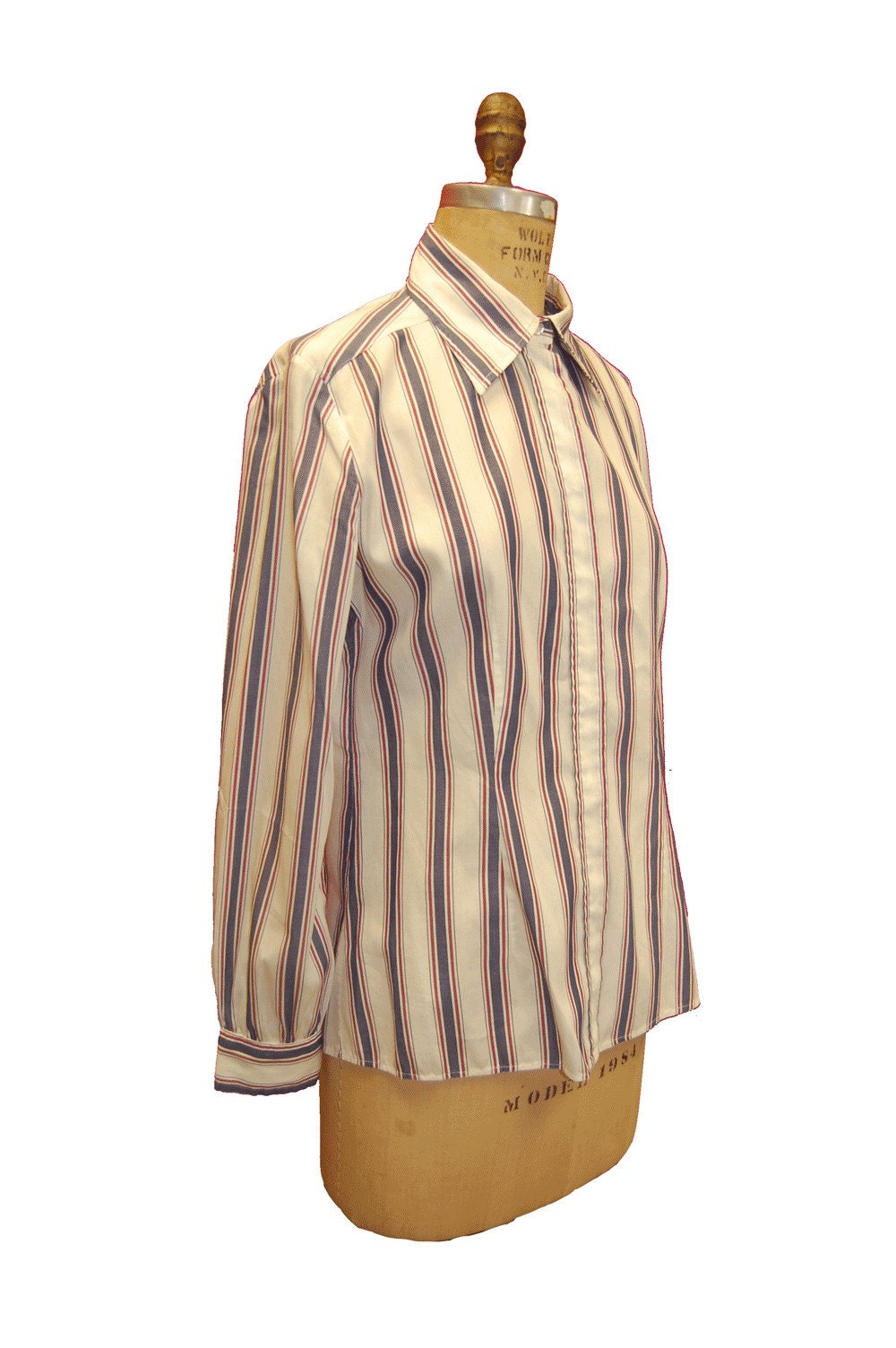 1970s Vintage Bill Blass Cotton Blouse