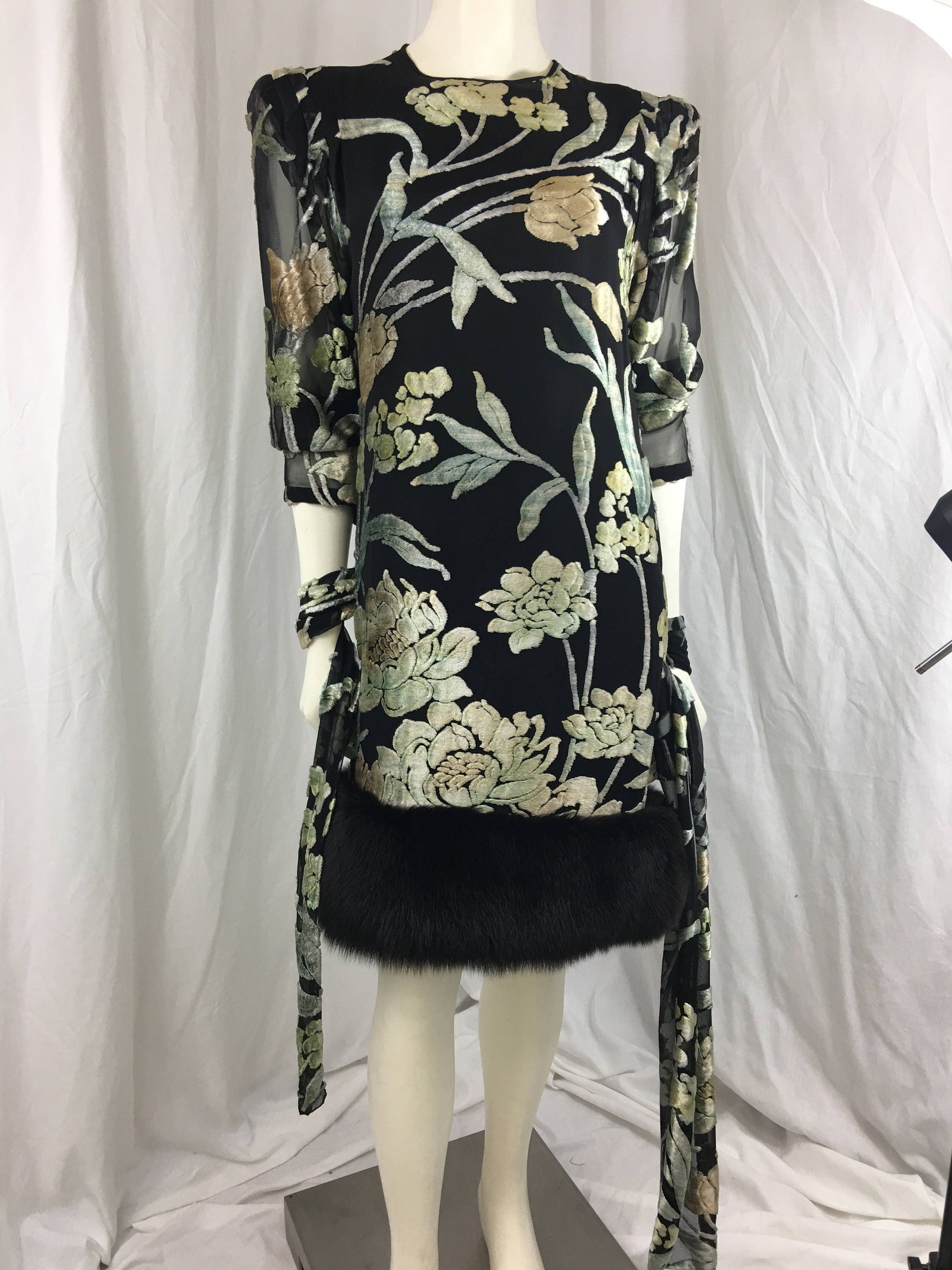 Pauline Trigere 1980's Dress