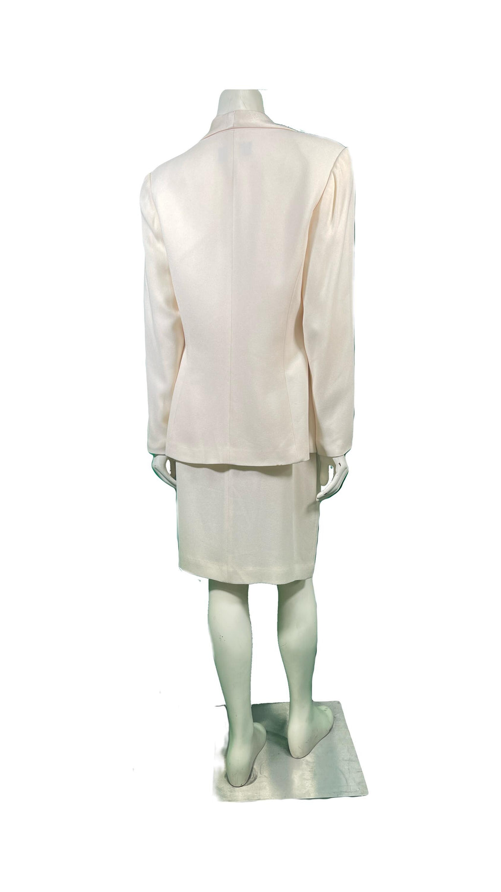 Lillie Rubin 1980s Ivory Dress Suit