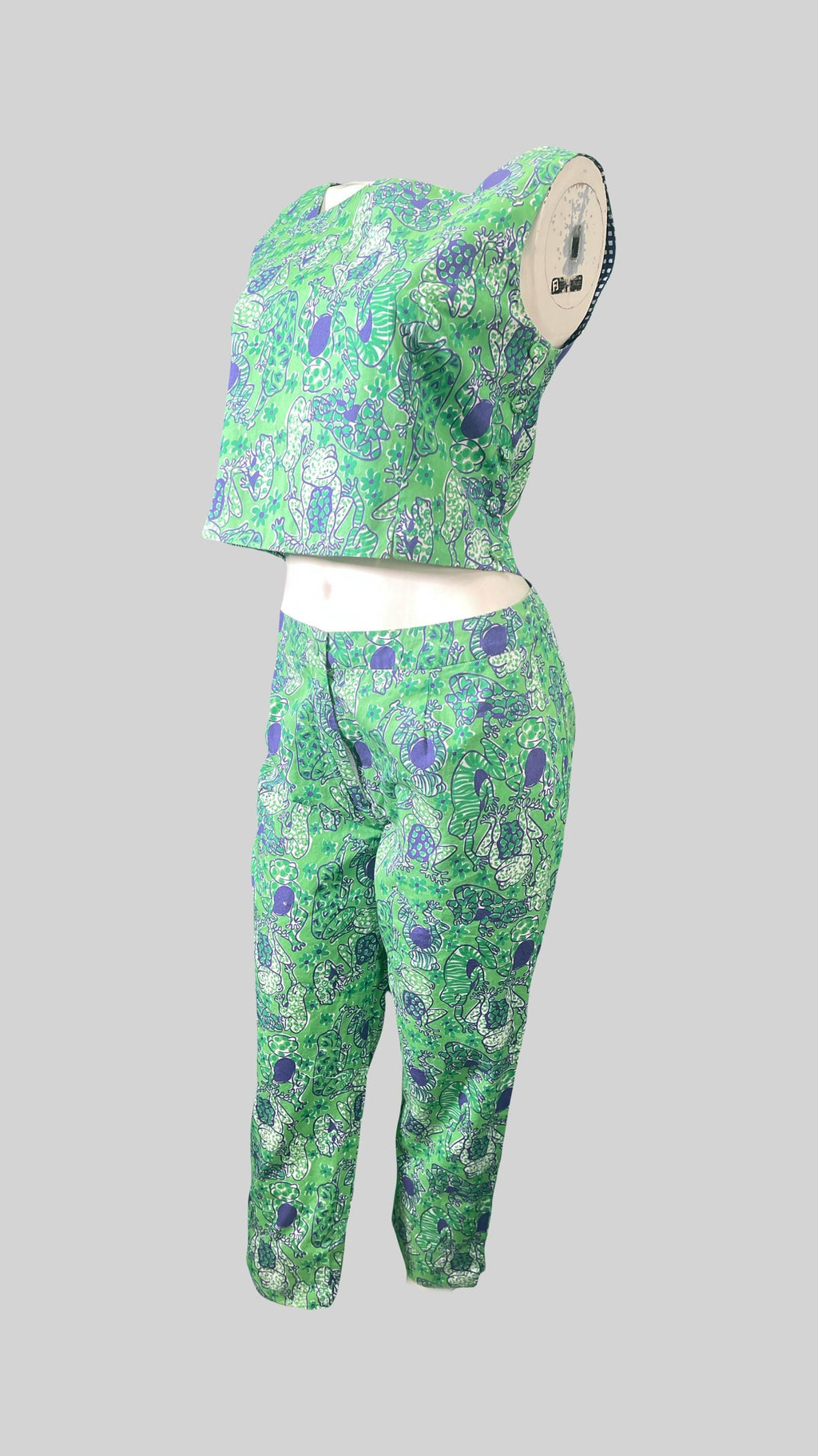 1990 Lilly Pulitzer 2 Piece Top & Pants