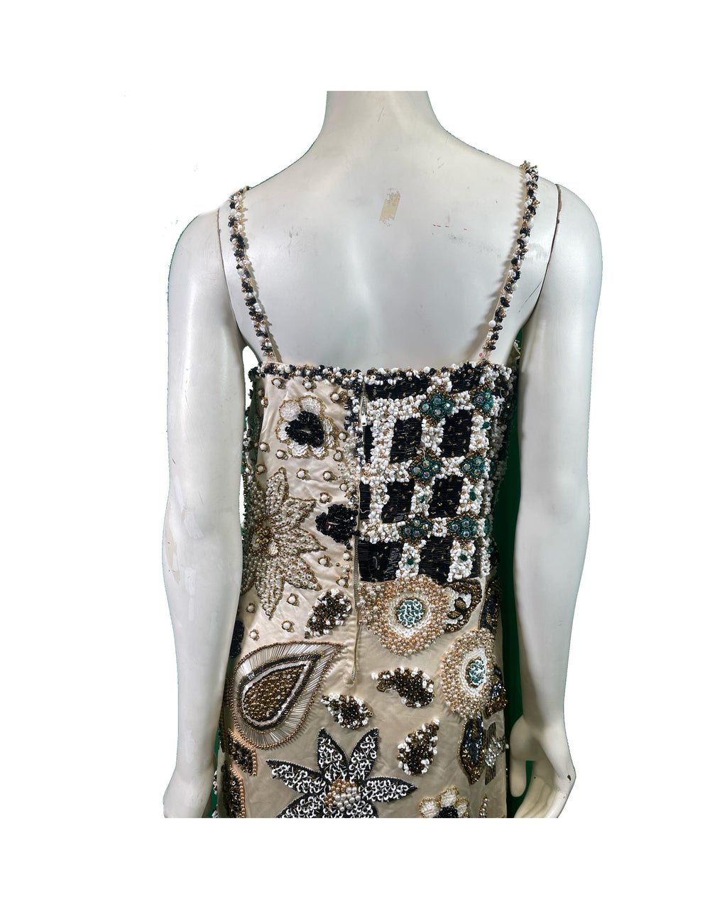 1965 Sara Fredericks Heavily Beaded Dress