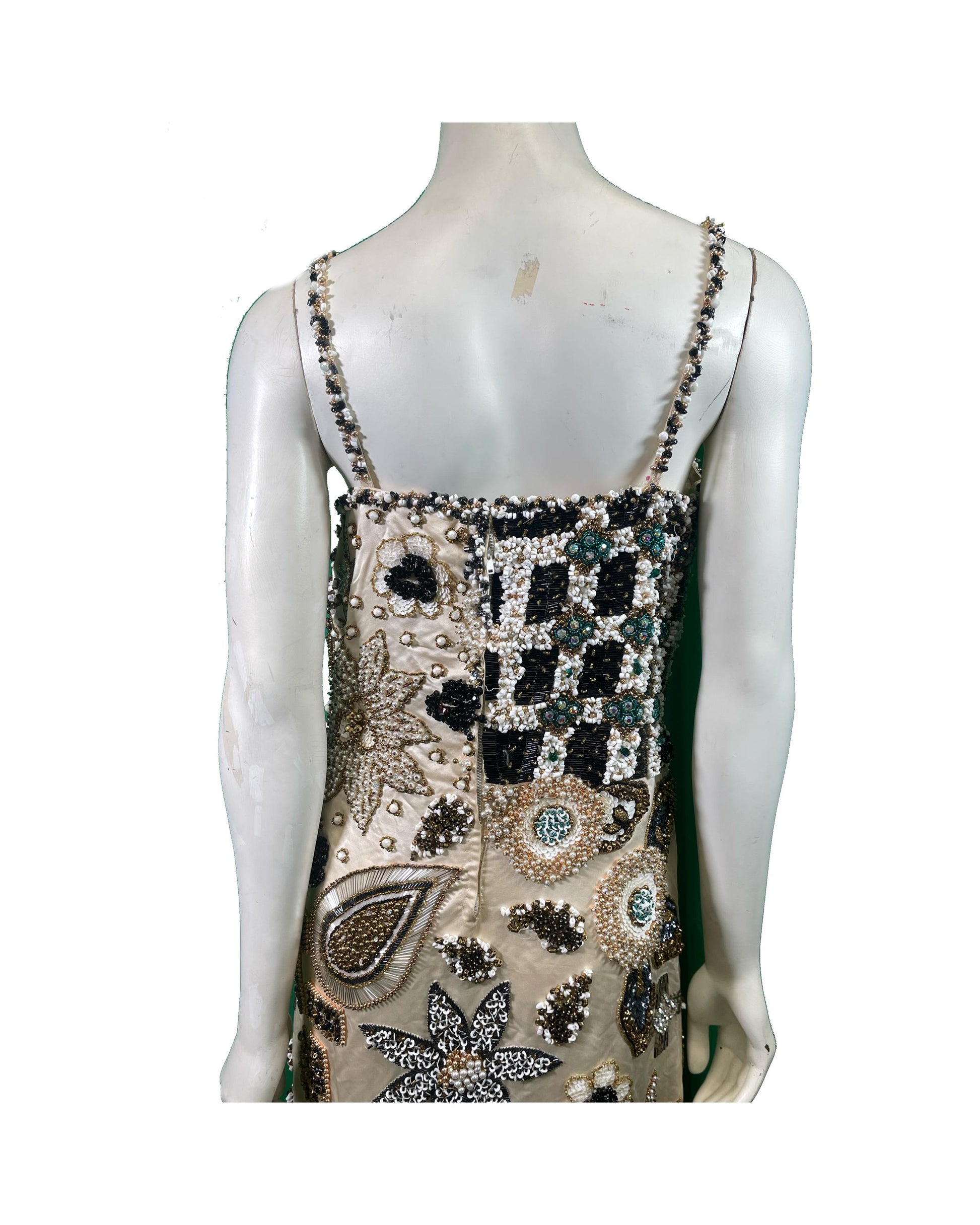 1965 Sara Fredericks Heavily Beaded Dress