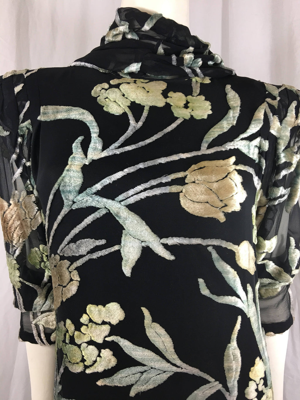 Pauline Trigere 1980's Dress