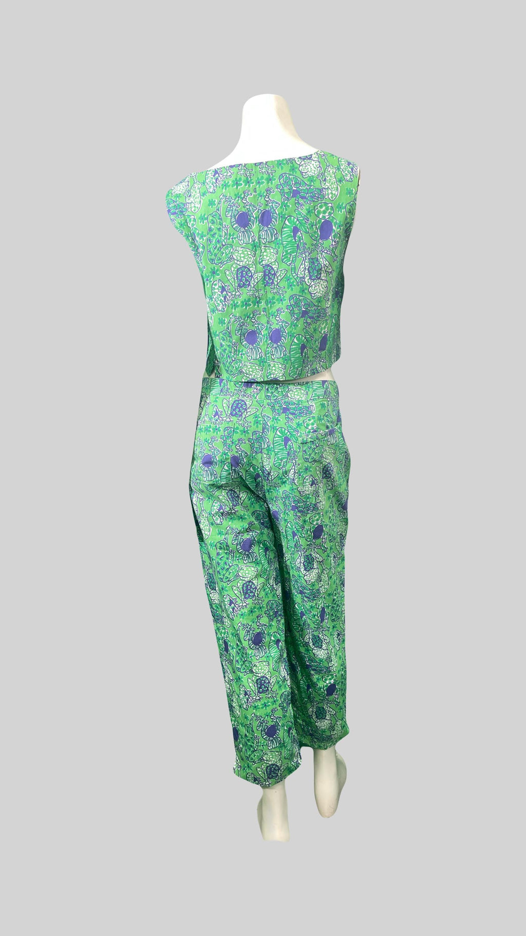 1990 Lilly Pulitzer 2 Piece Top & Pants