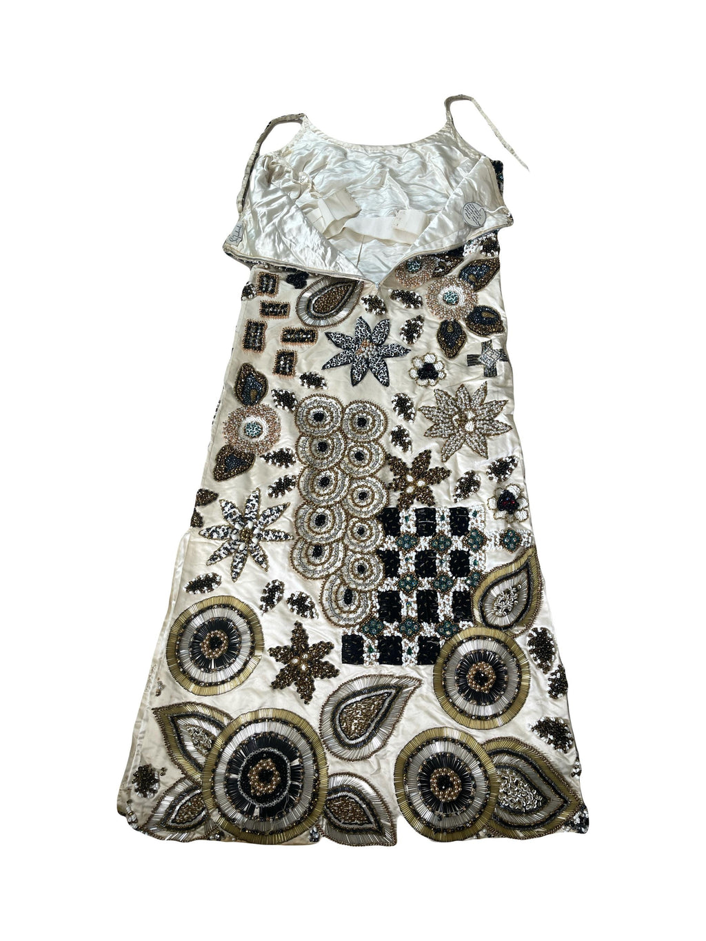 1965 Sara Fredericks Heavily Beaded Dress