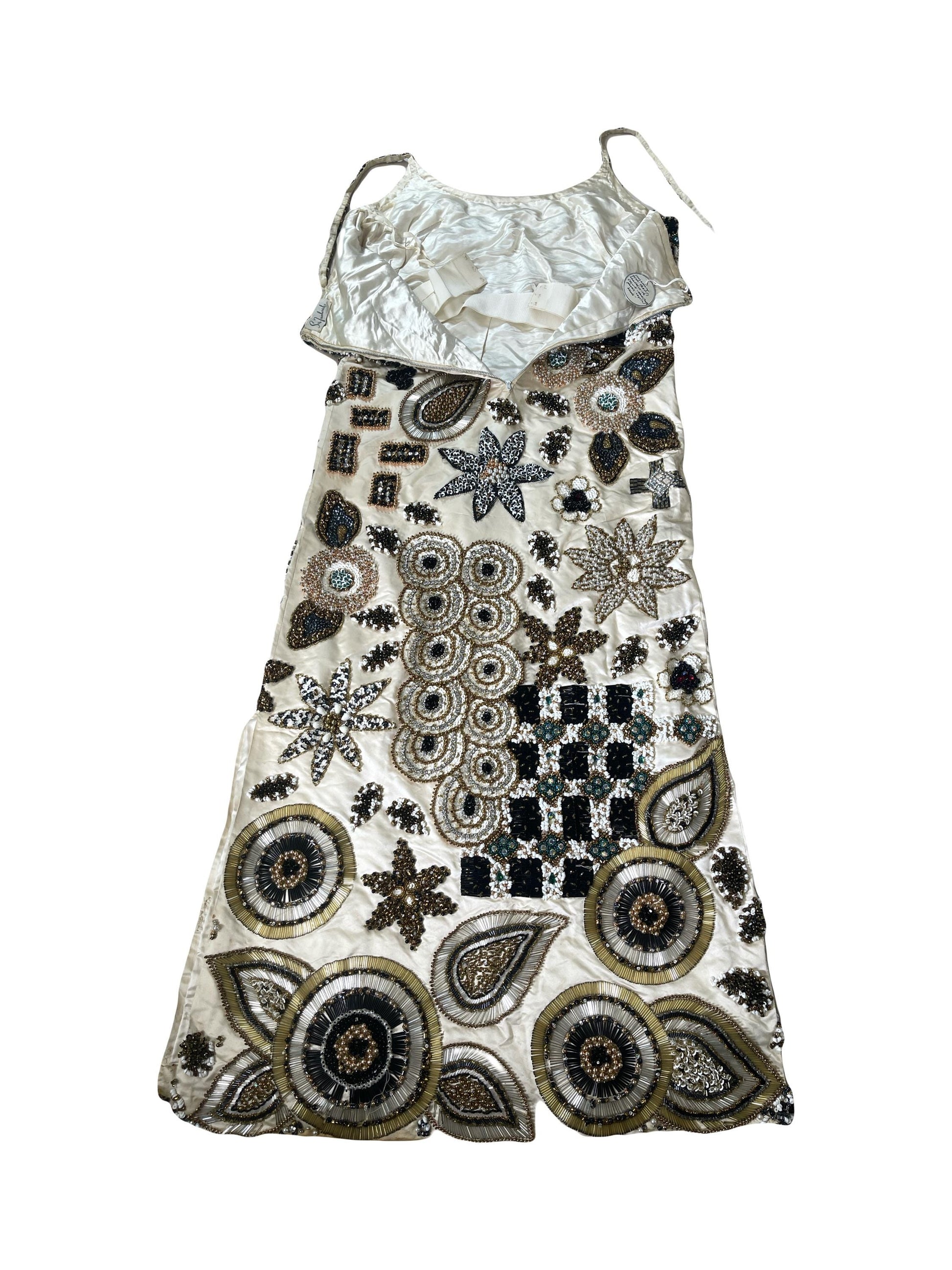 1965 Sara Fredericks Heavily Beaded Dress