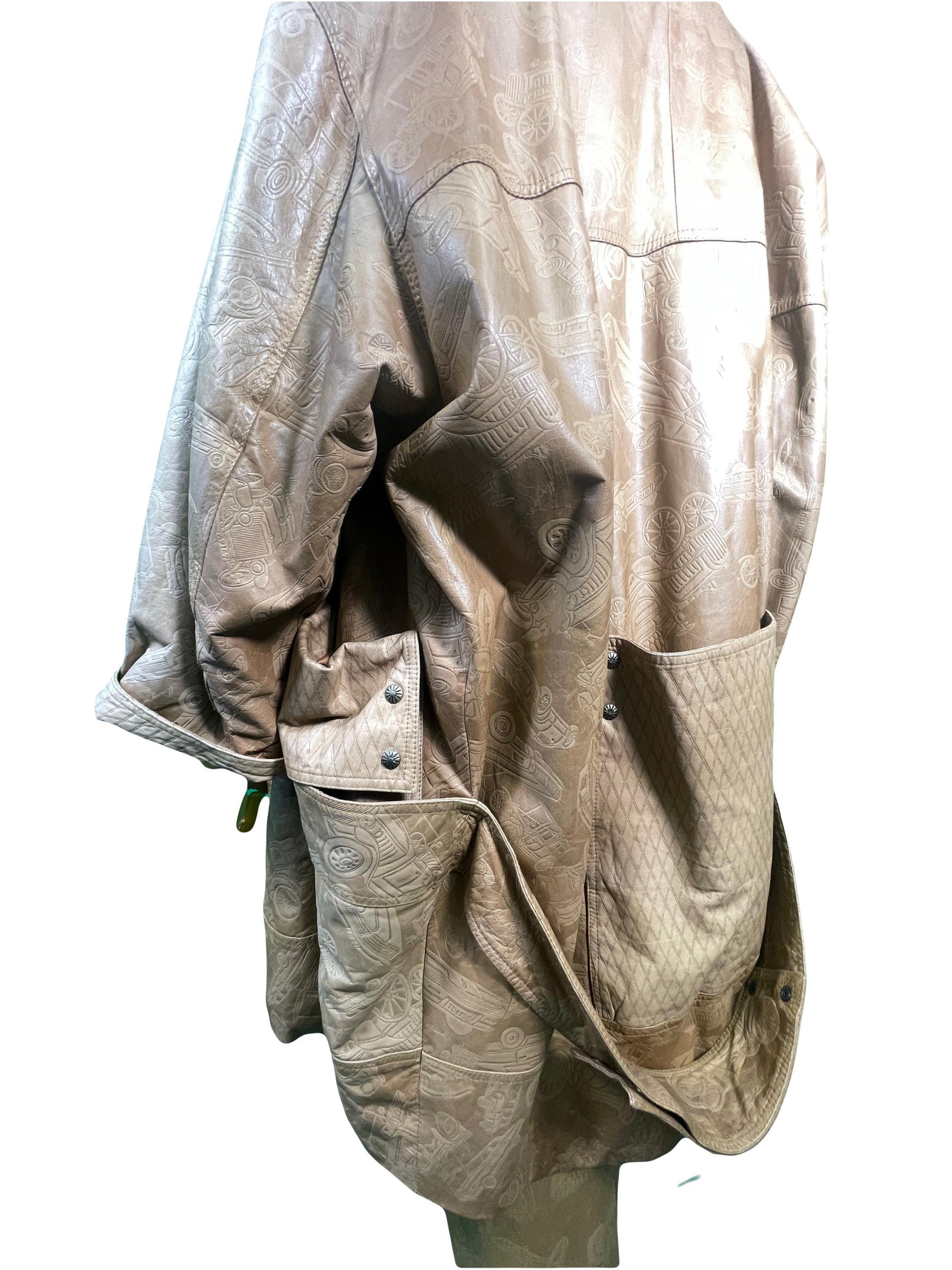 1980s Brasilia Leather Suit