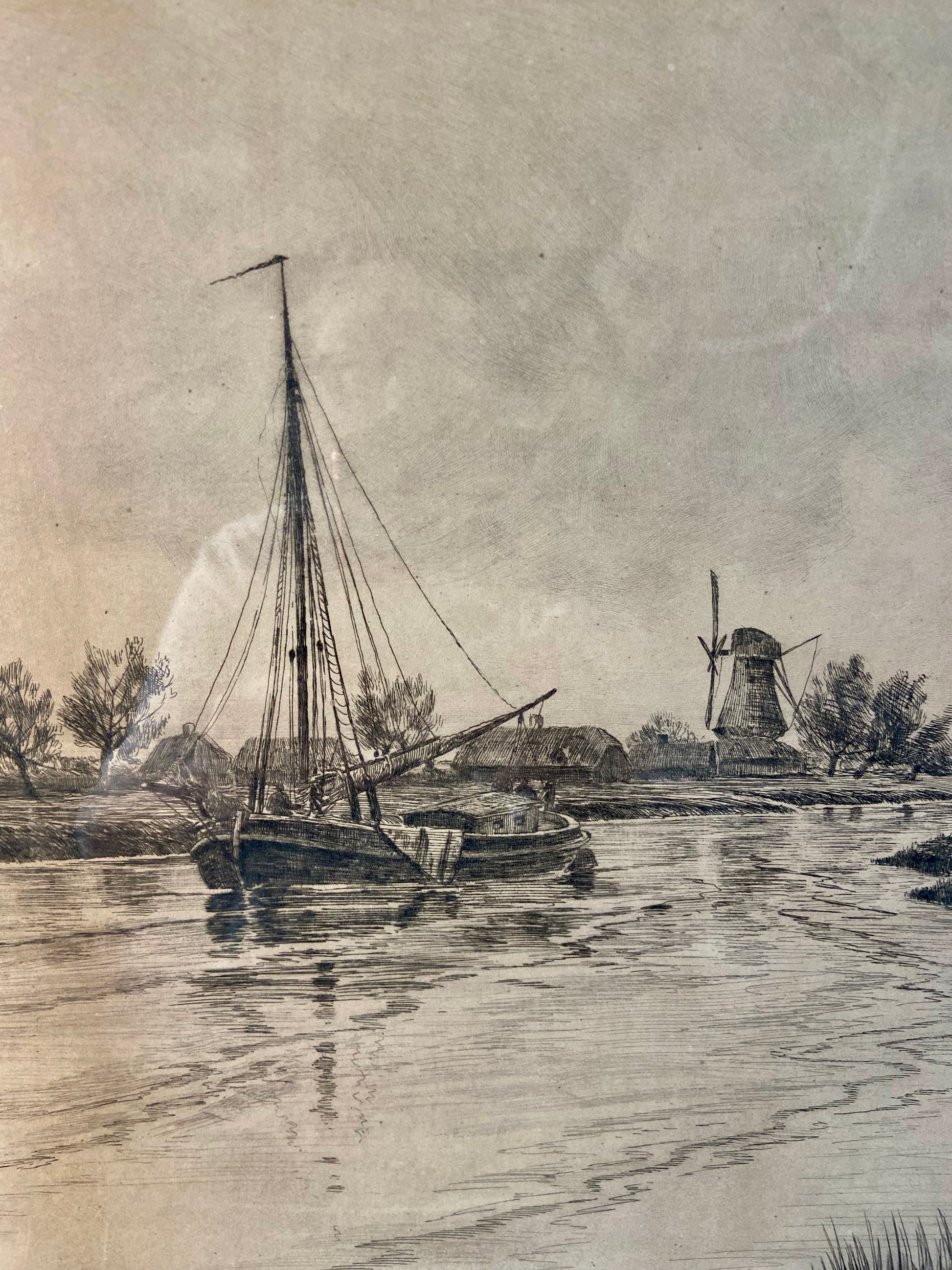 Holland Windmill by C M Wolff