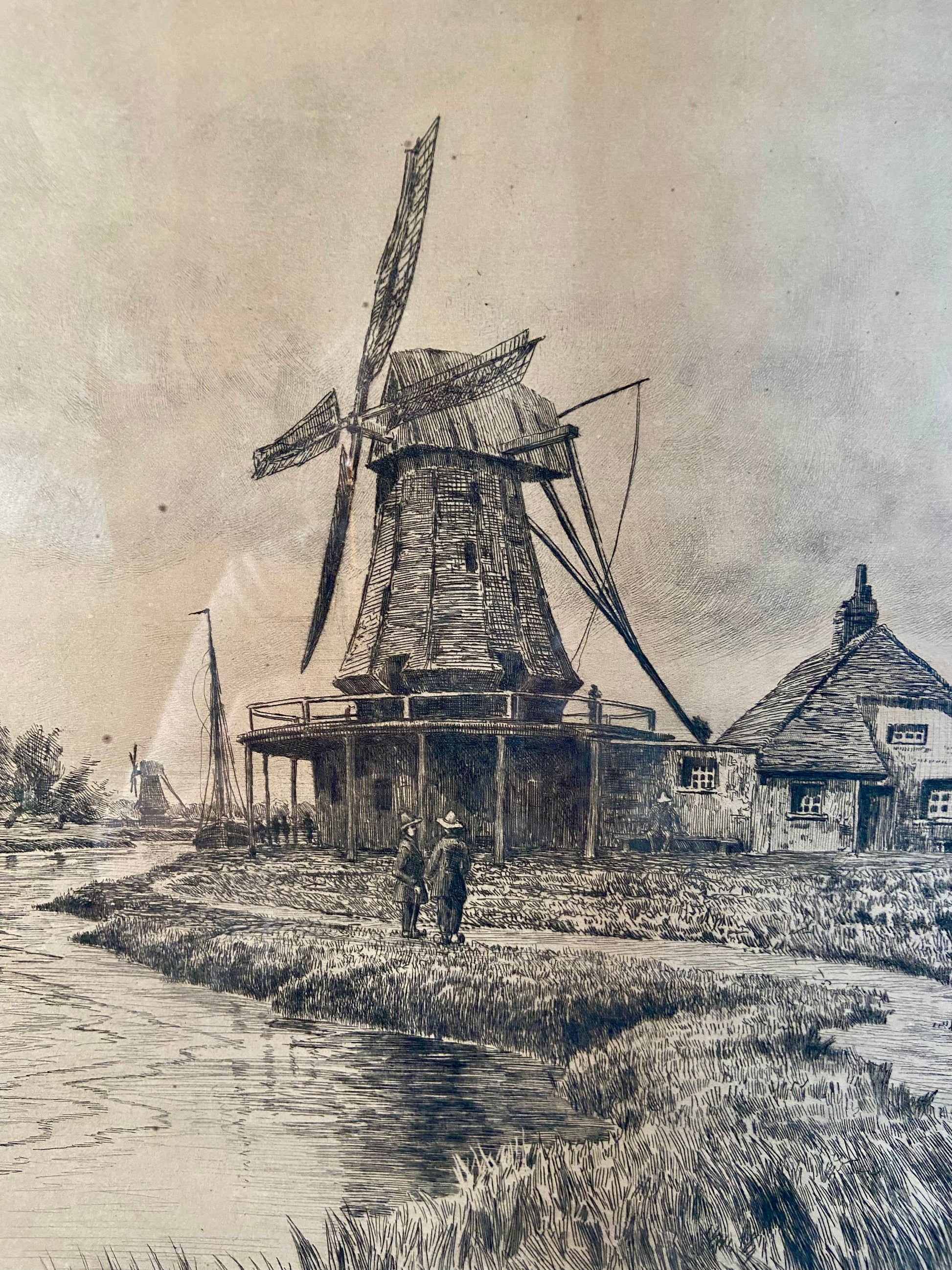 Holland Windmill by C M Wolff