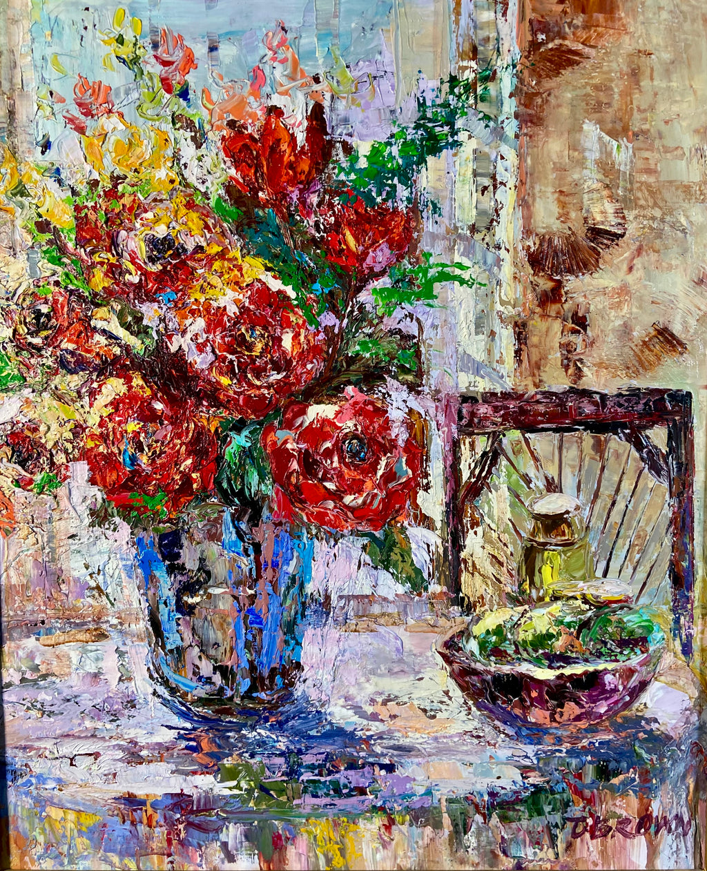 Floral Oil Painting