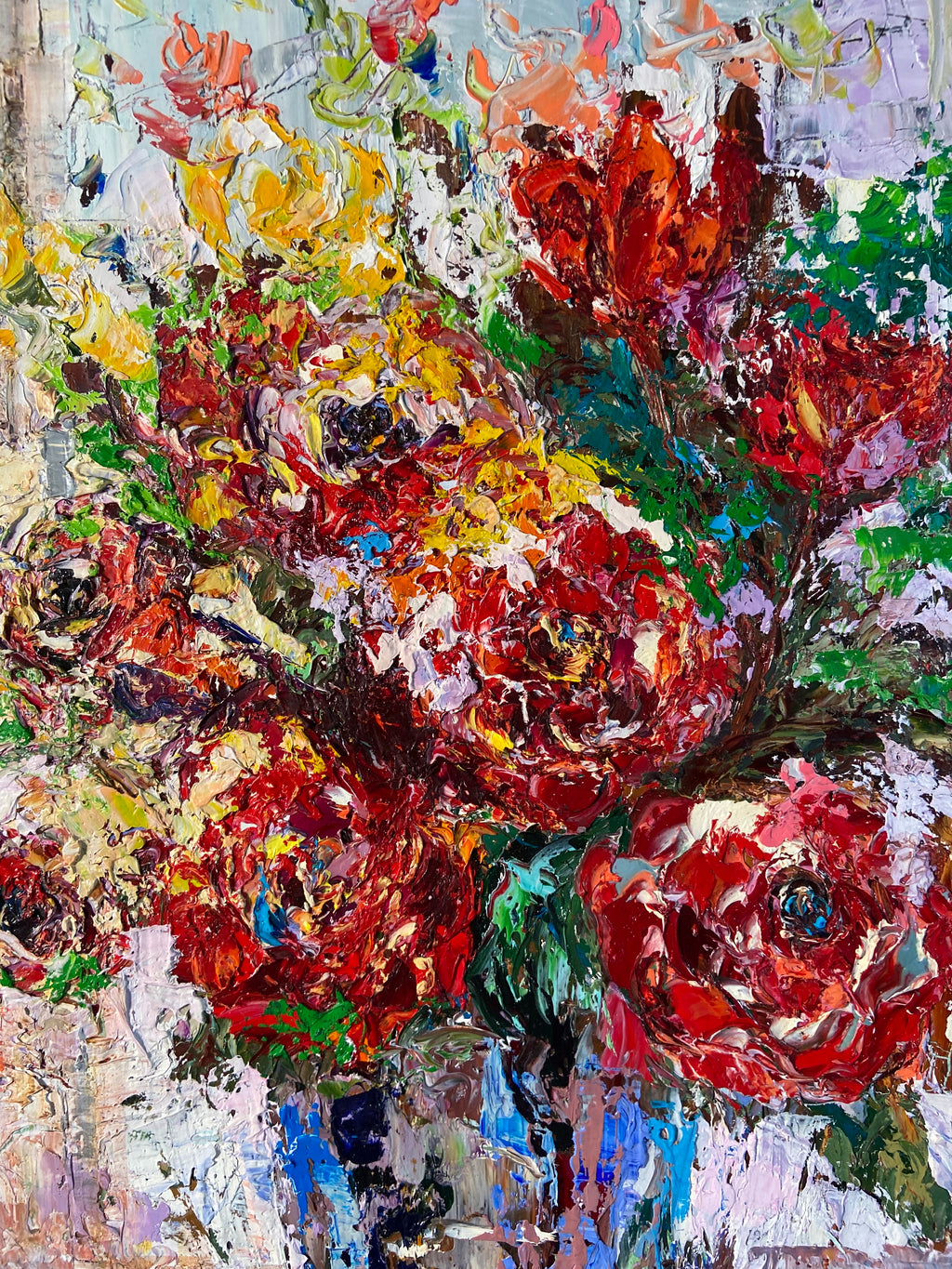 Floral Oil Painting