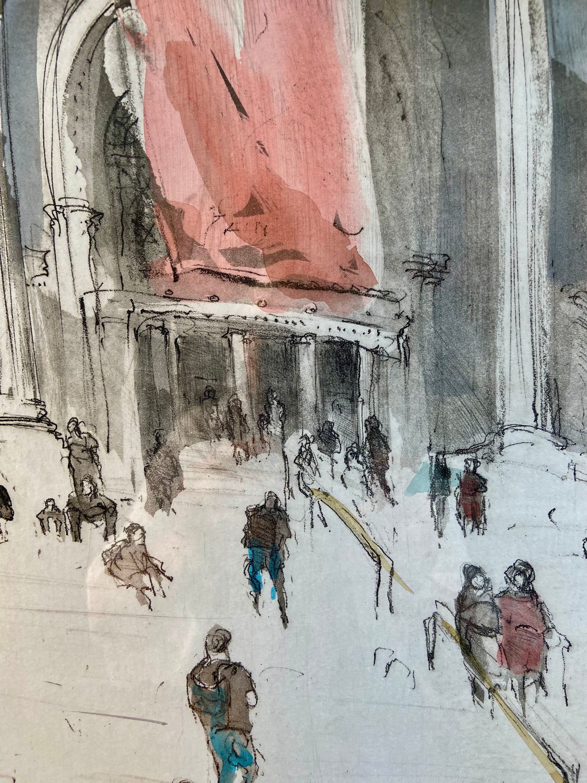 "Steps of the Met" by Helen Frank