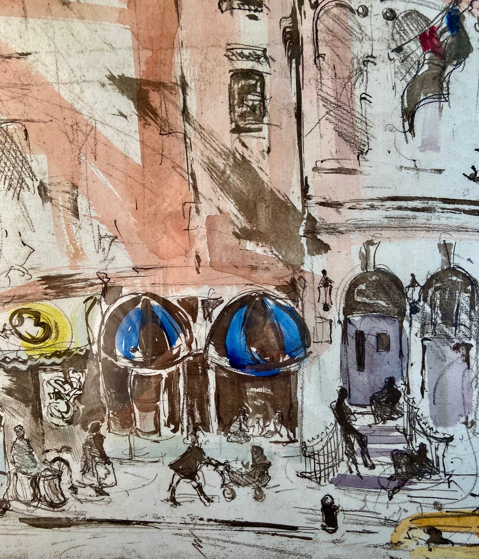 "Streetscapes Amsterdam Avenue" by Helen Frank