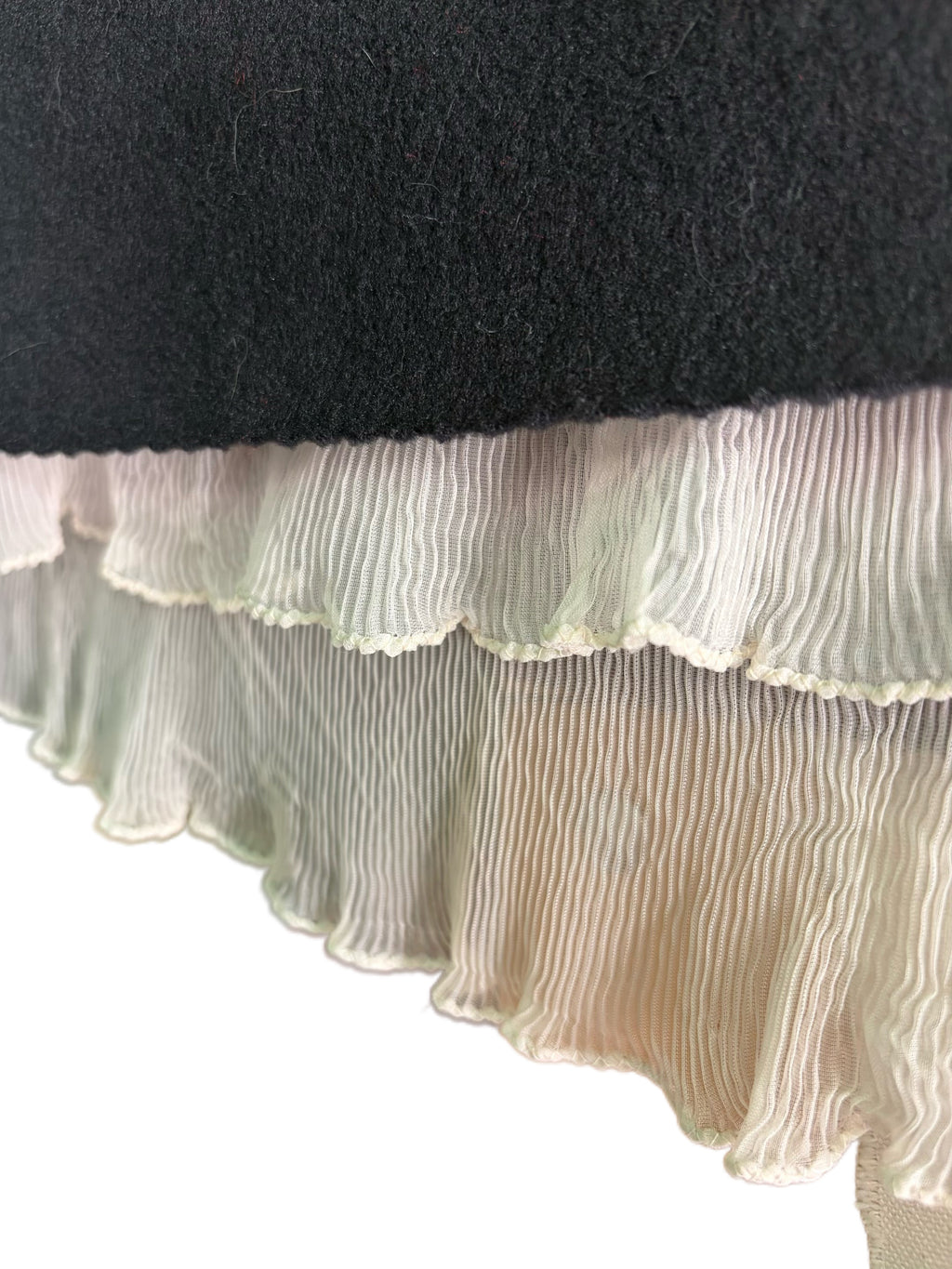 Red, White, and Black Handmade Dress