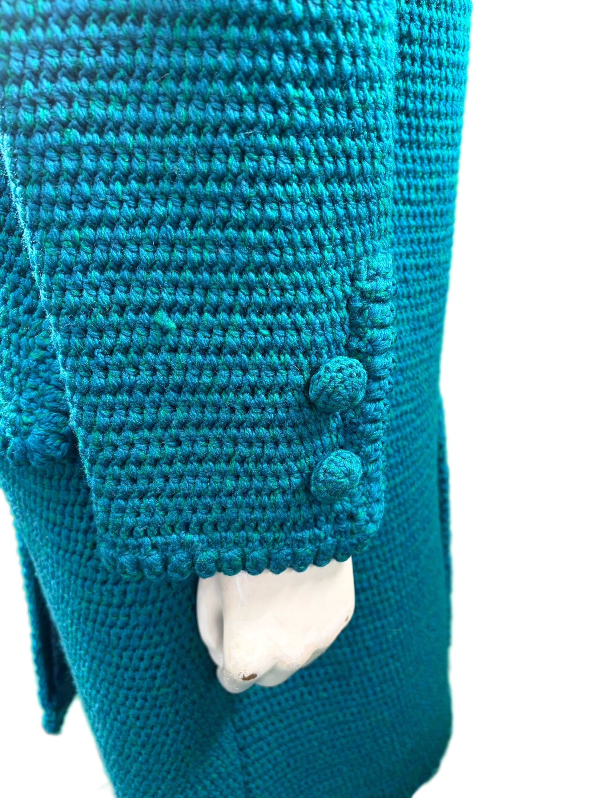 Hand Knit Skirt Suit