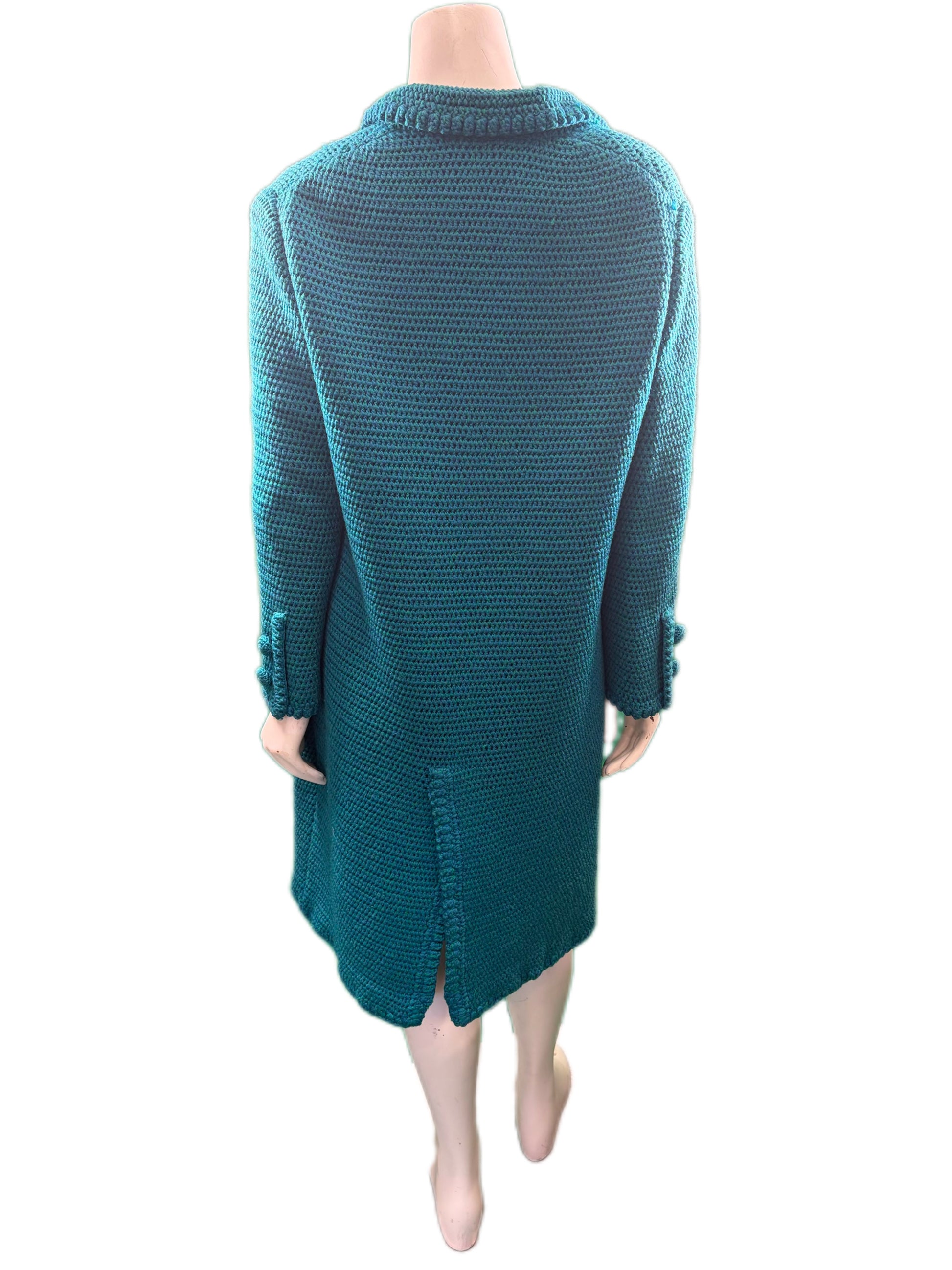 Hand Knit Skirt Suit