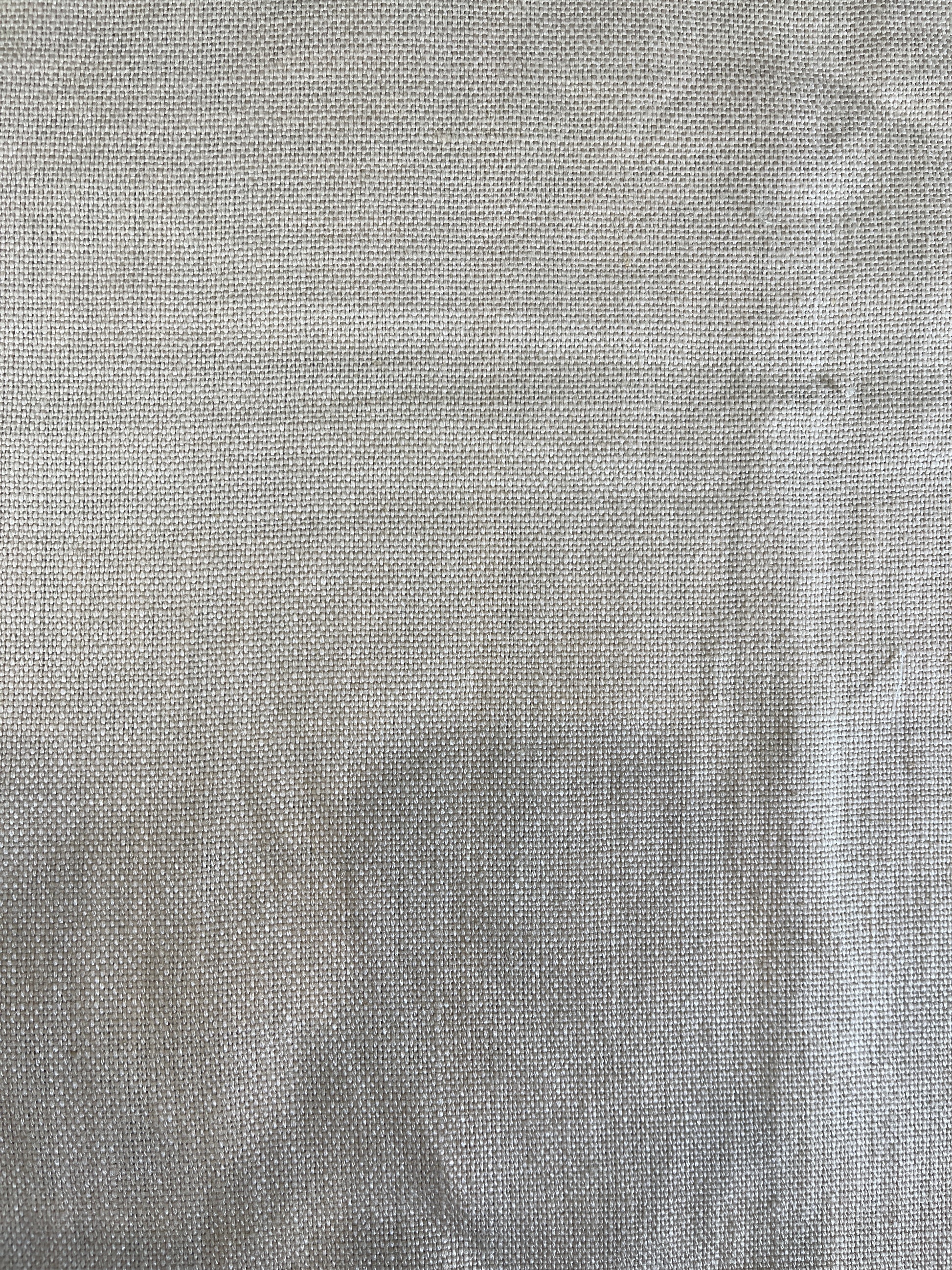 Pillow cover, set of 2, blue stripe squares, with zipper