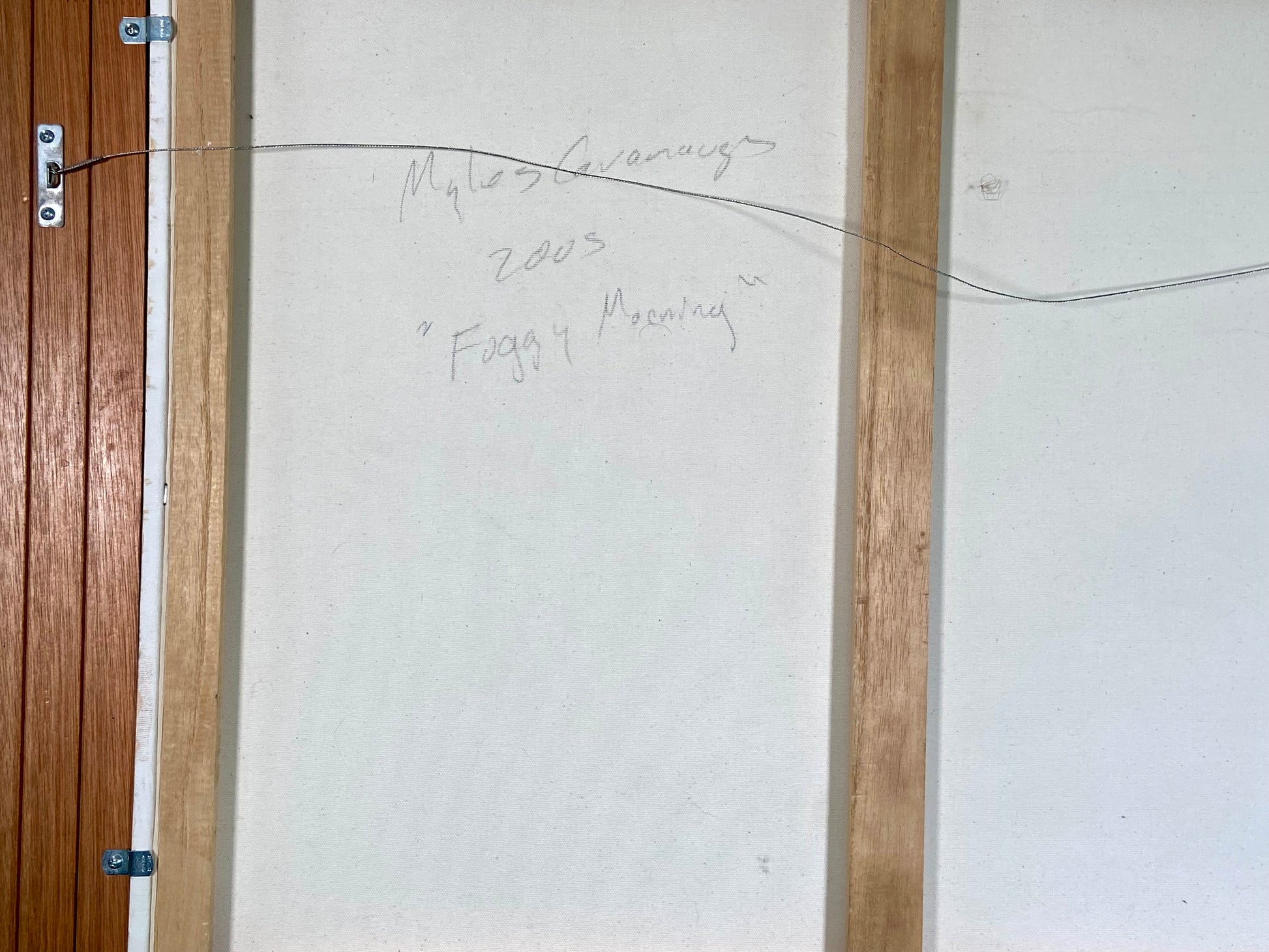 "Foggy Morning" by Myles Cavanaugh