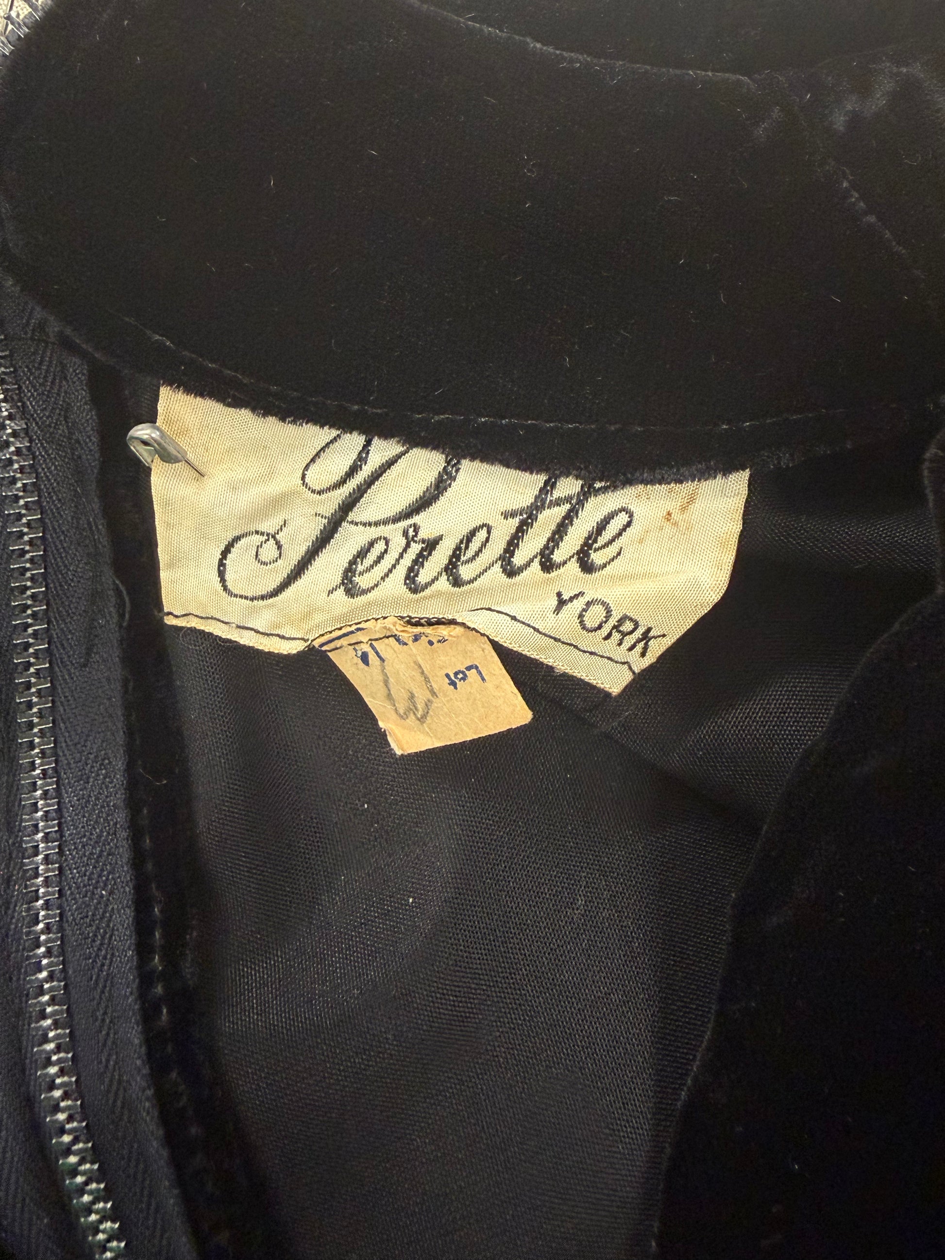 Perette Velvet Dress