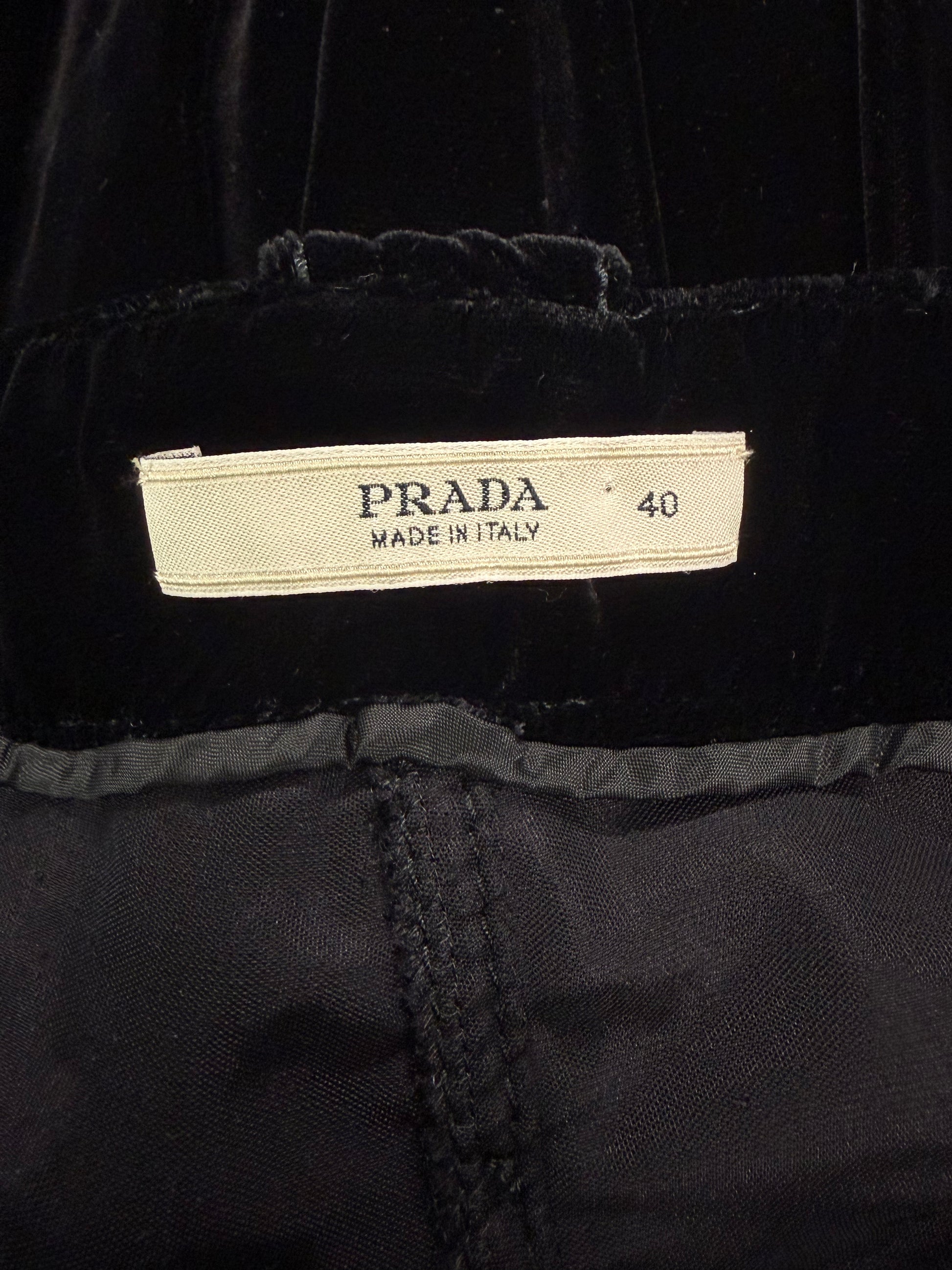 Prada Velvet Pants
