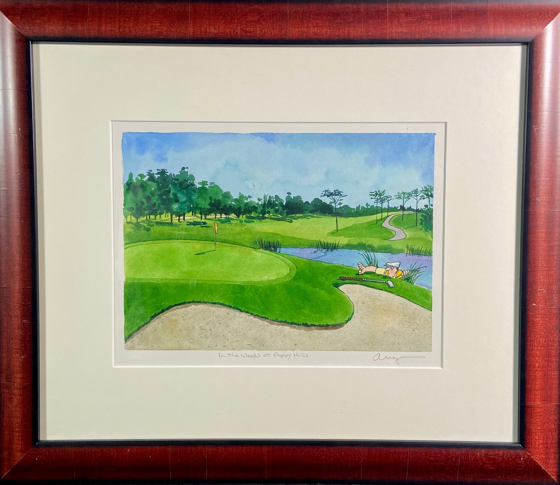 "In the Weeds at Poppy Hills" by Amy Brown