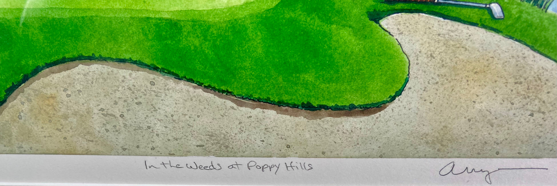 "In the Weeds at Poppy Hills" by Amy Brown