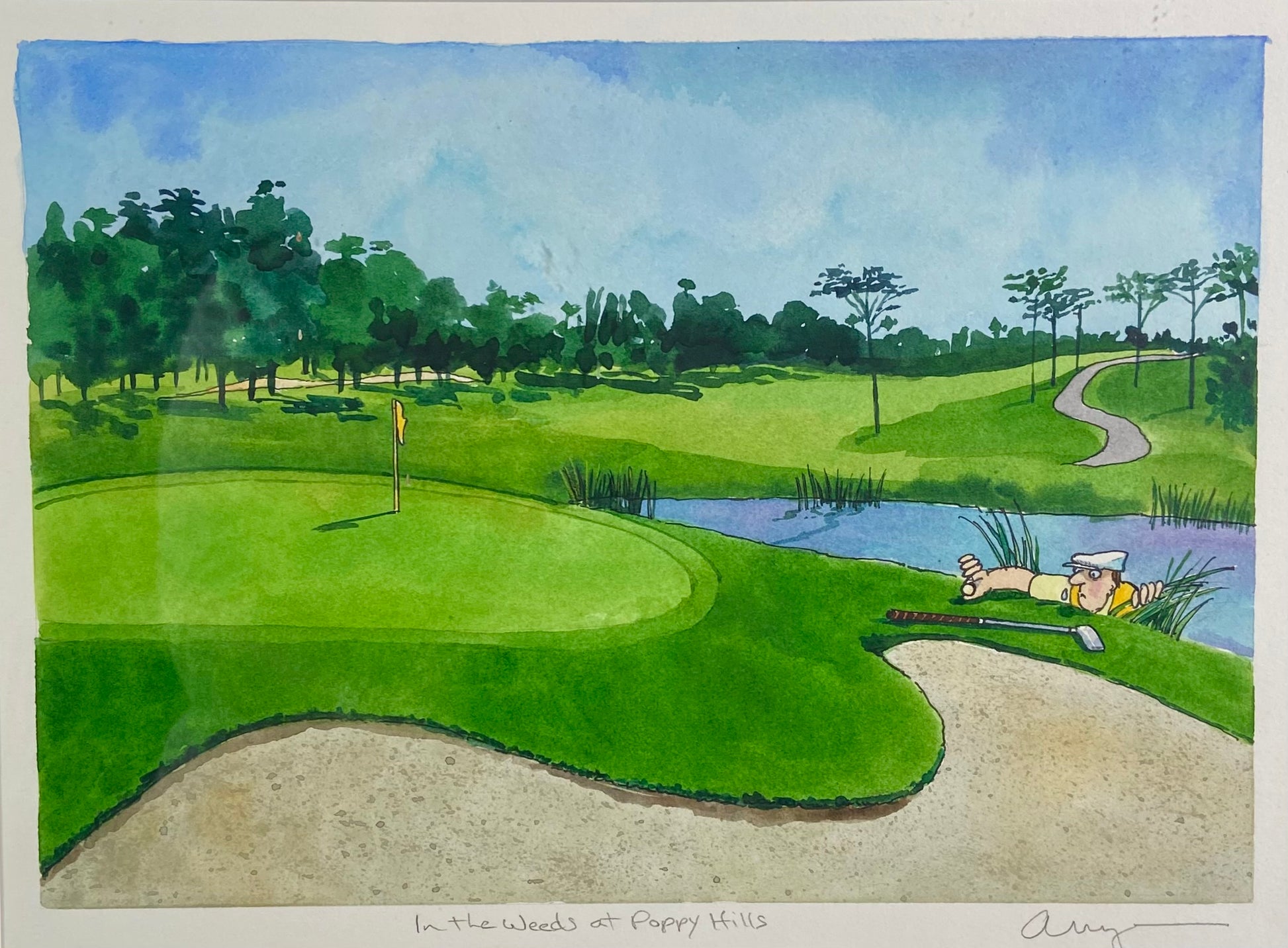 "In the Weeds at Poppy Hills" by Amy Brown