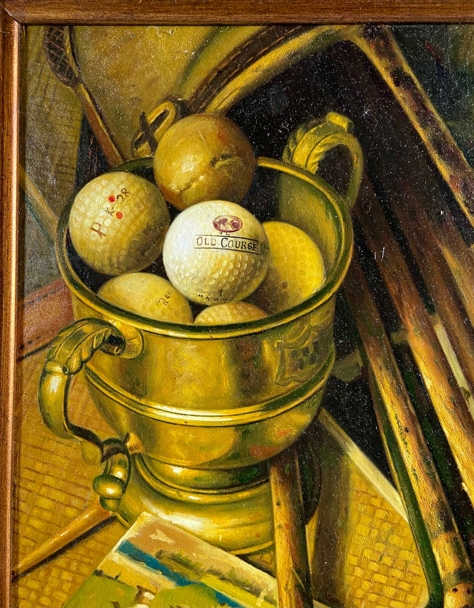 Golf Still Life by Urbain Huchet