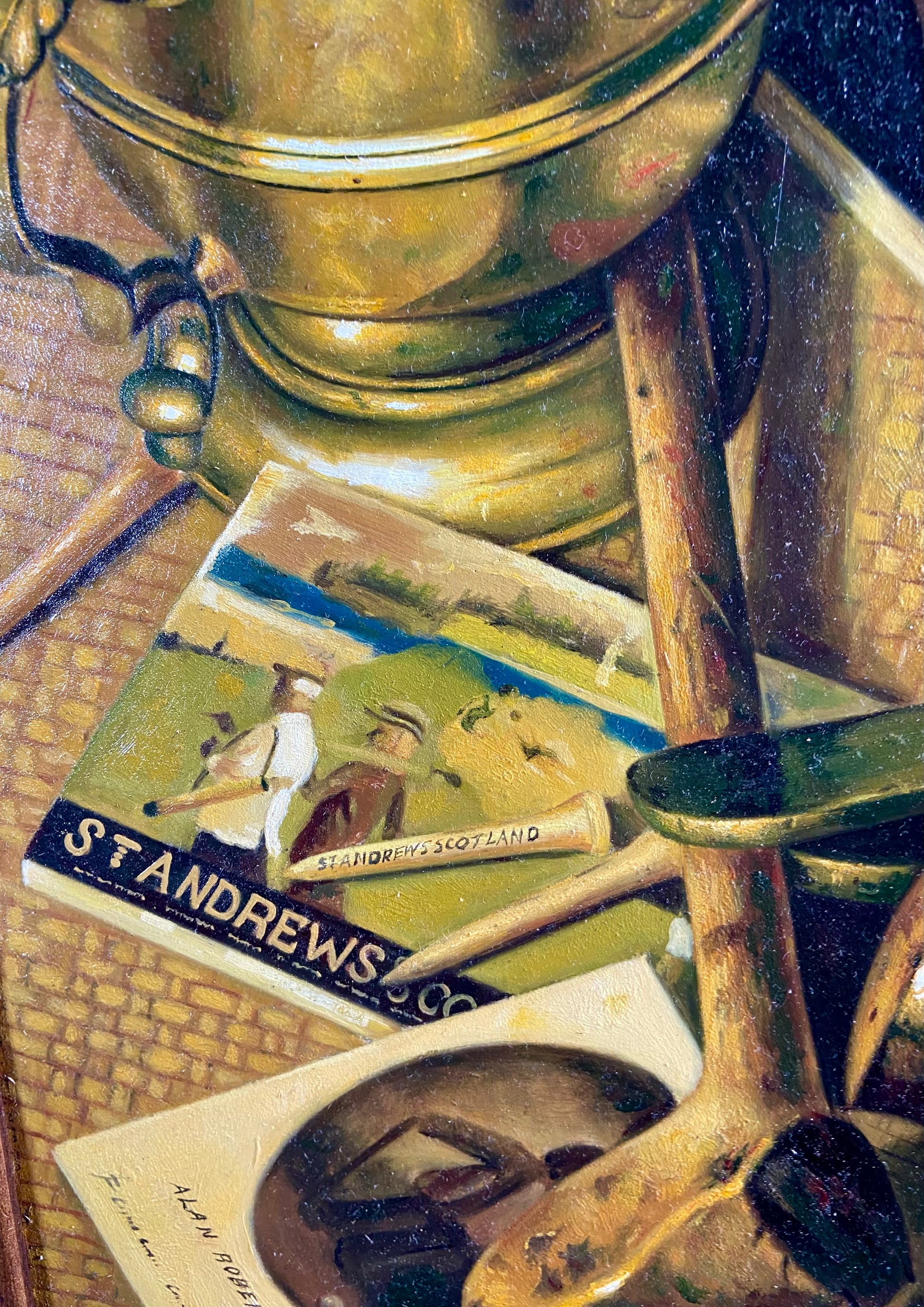 Golf Still Life by Urbain Huchet