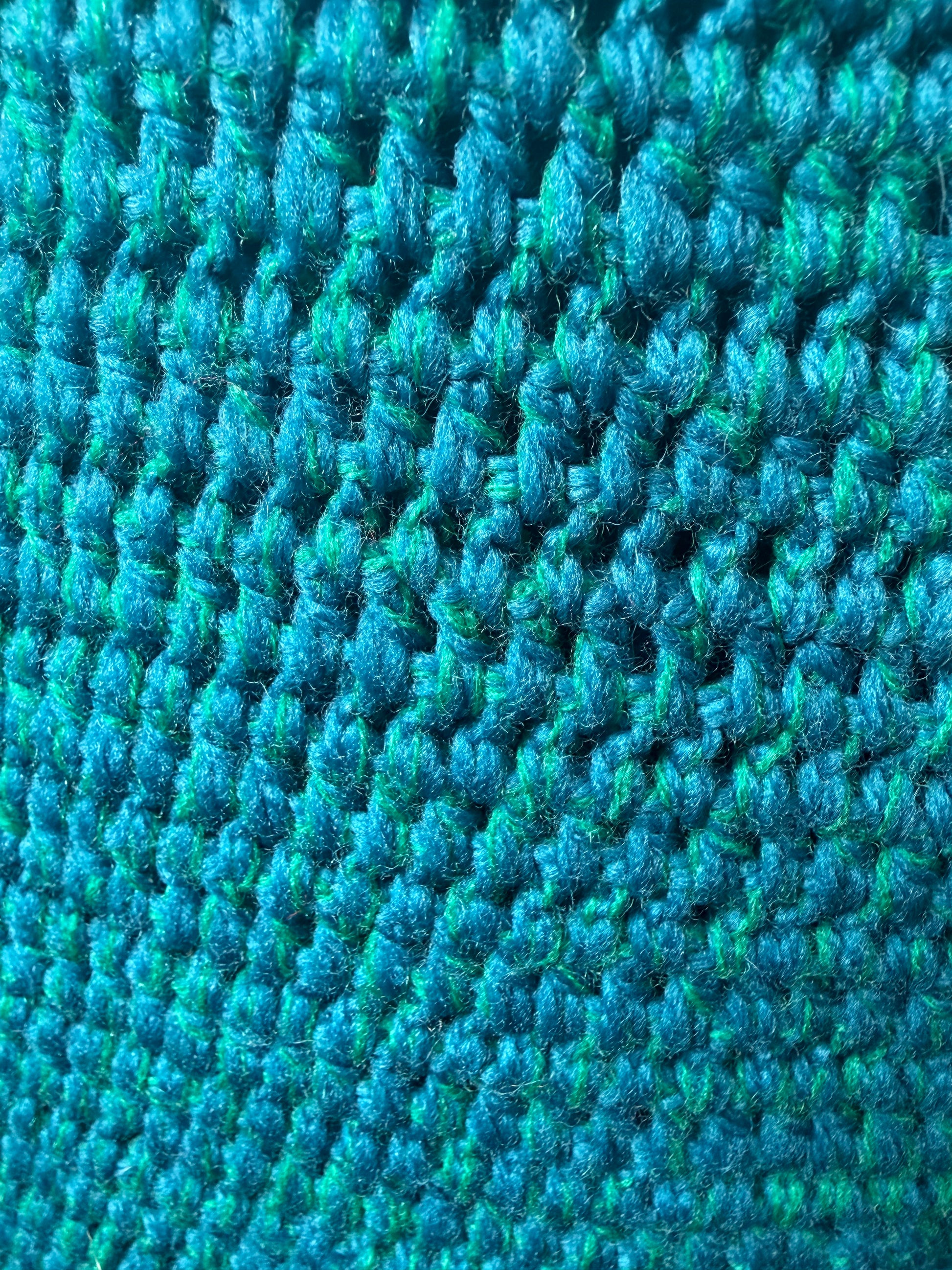 Hand Knit Skirt Suit