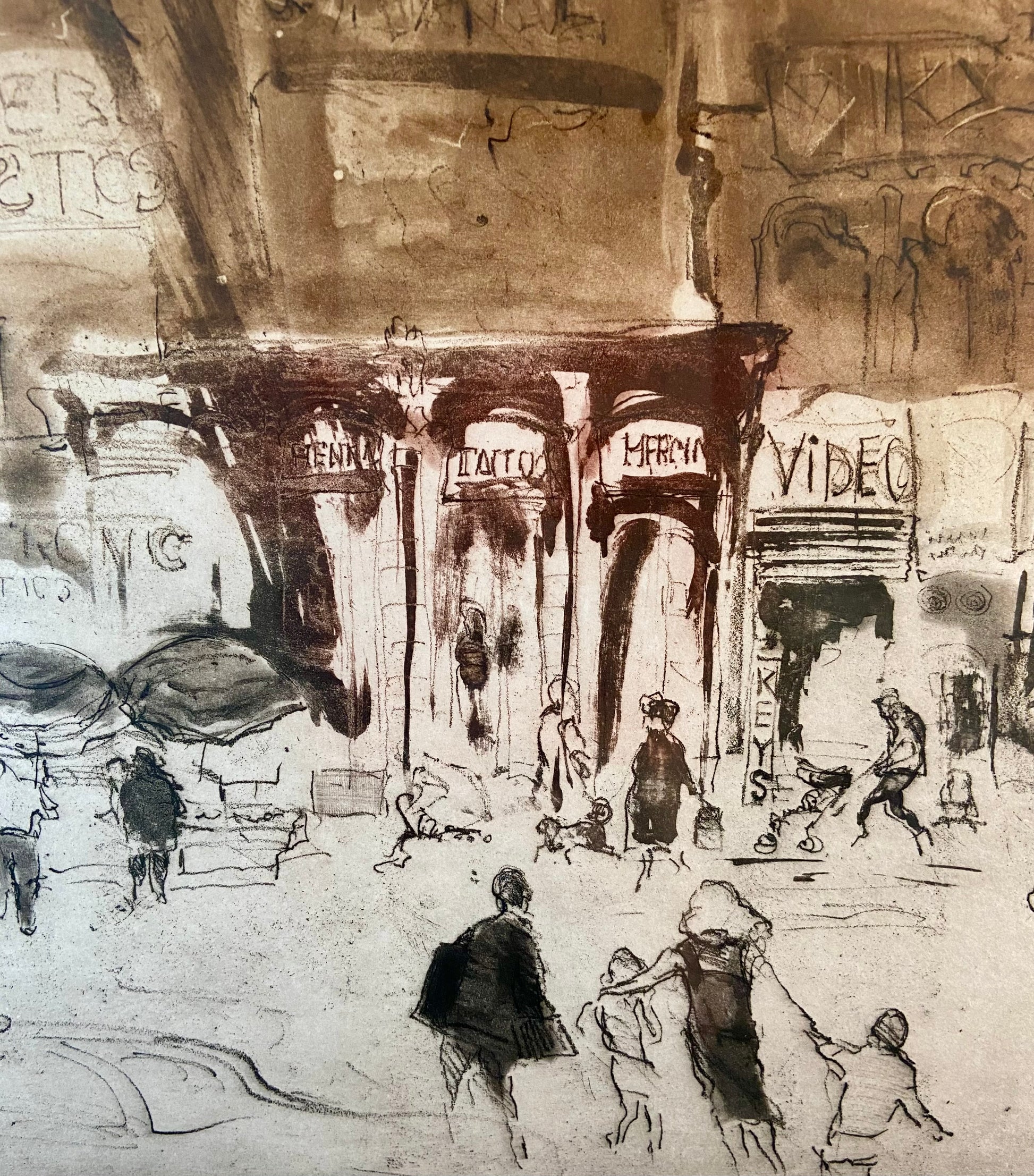 "Canal Street" by Helen Frank