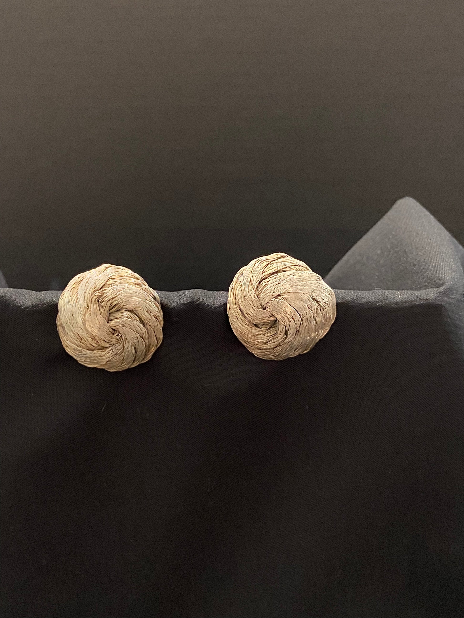 Braided Clip-on Earrings