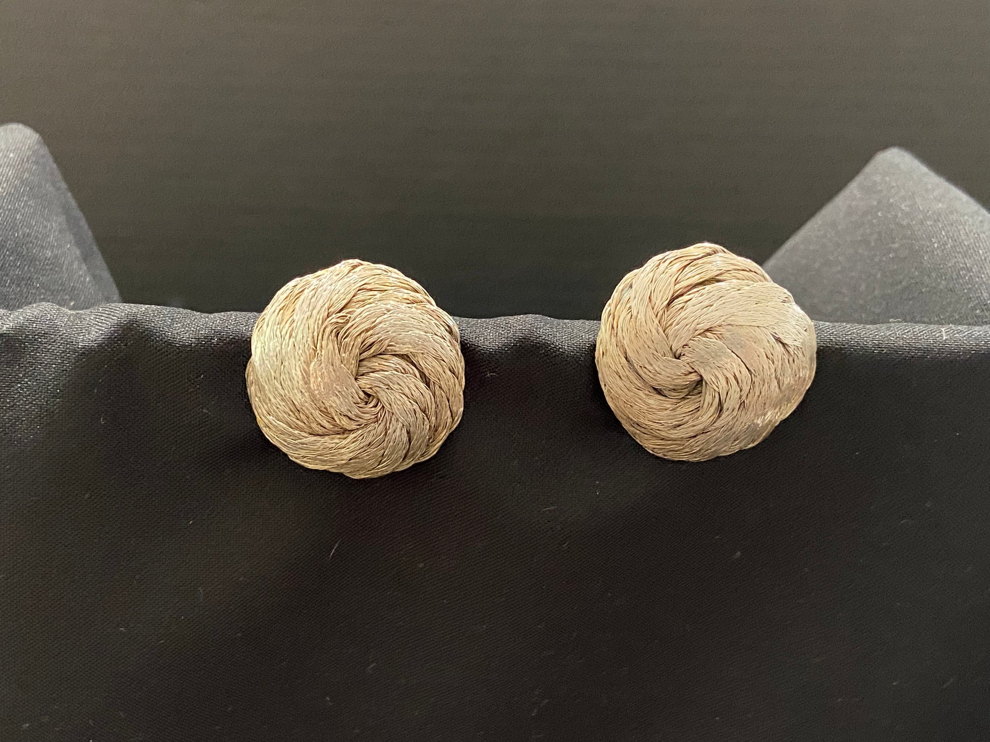 Braided Clip-on Earrings