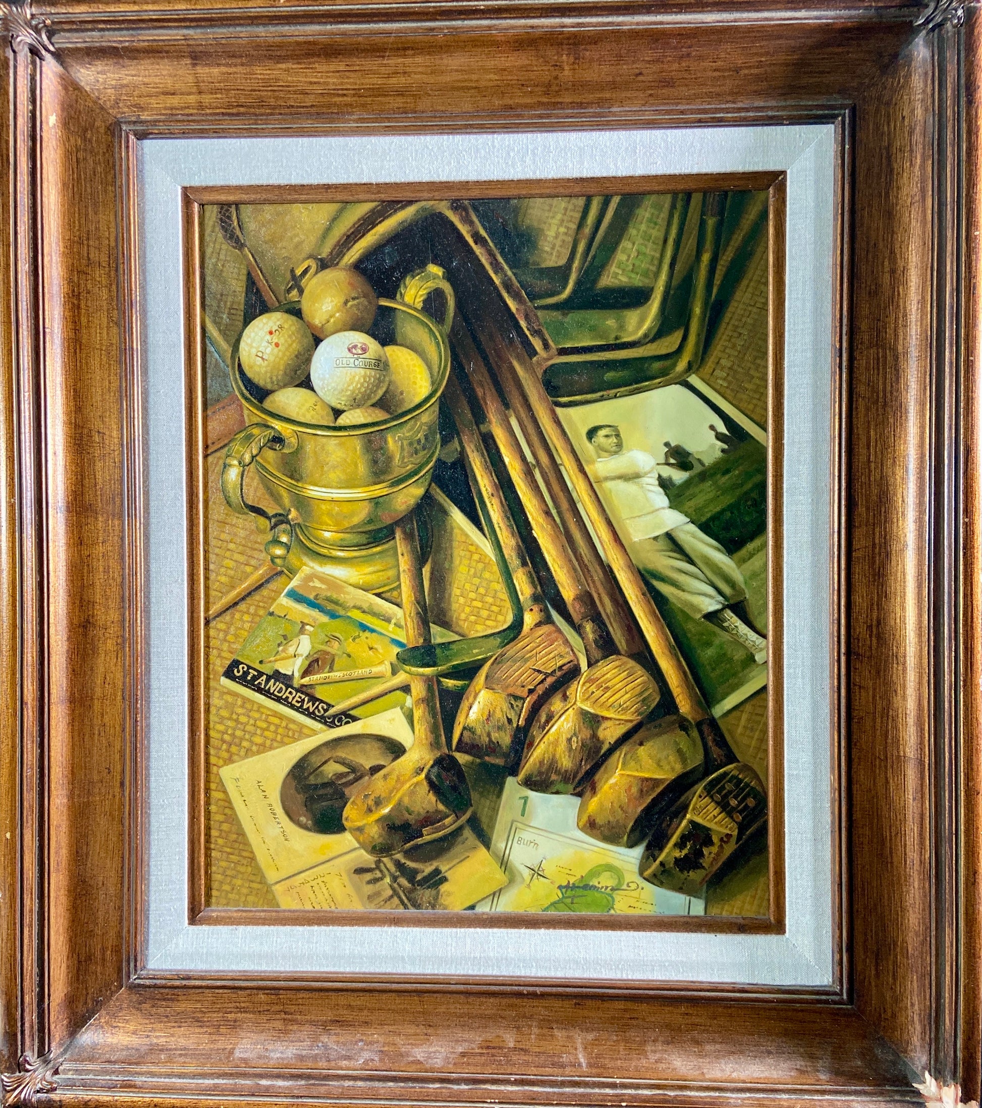 Golf Still Life by Urbain Huchet