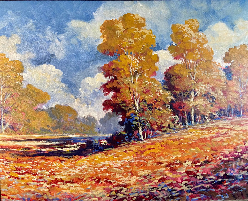 "Autumn Field" by J.A. Johnson