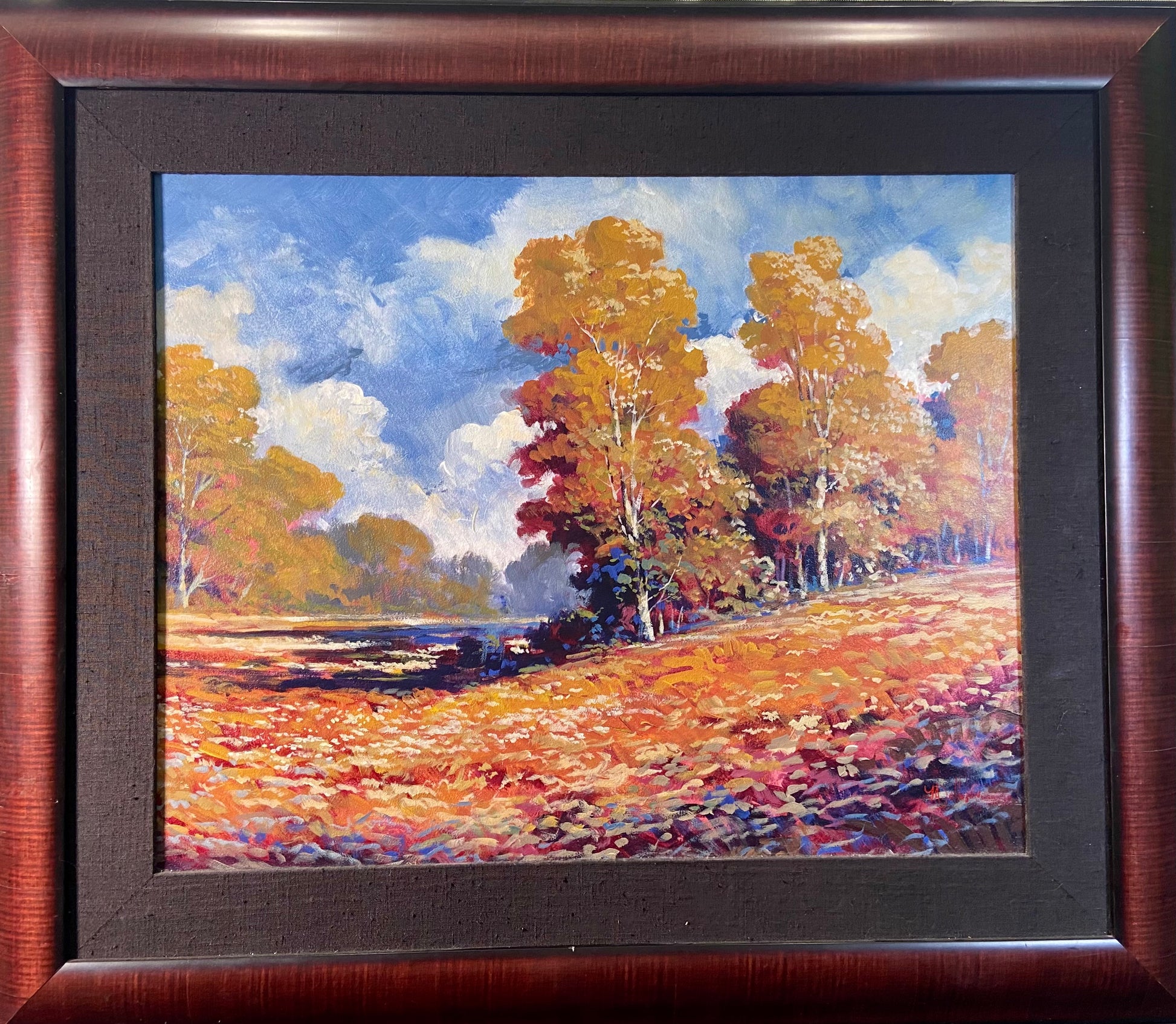 "Autumn Field" by J.A. Johnson