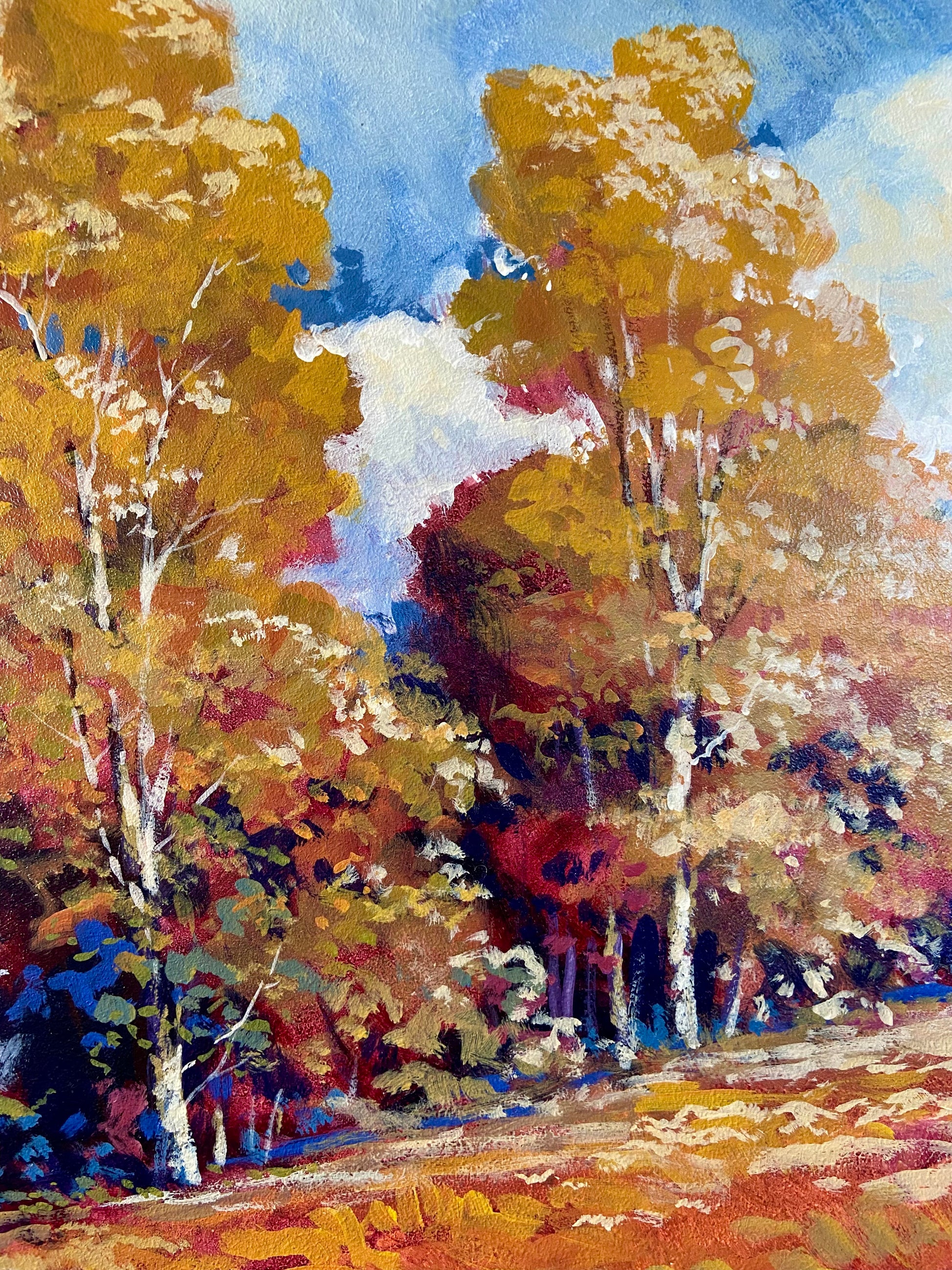 "Autumn Field" by J.A. Johnson