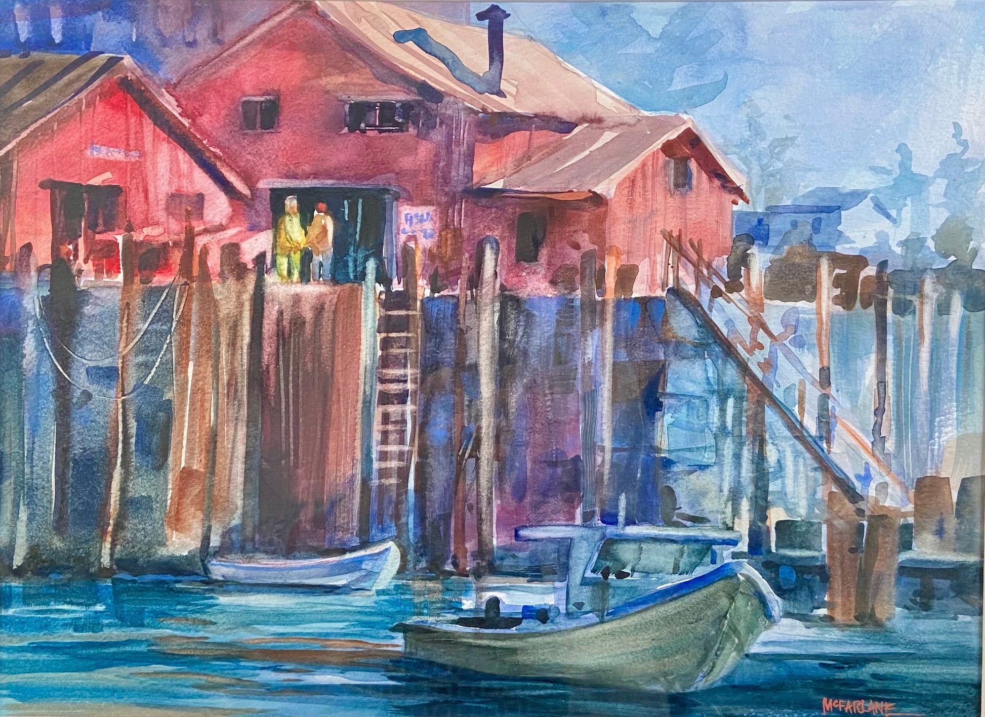 "Dock Pattern" by James McFarlane