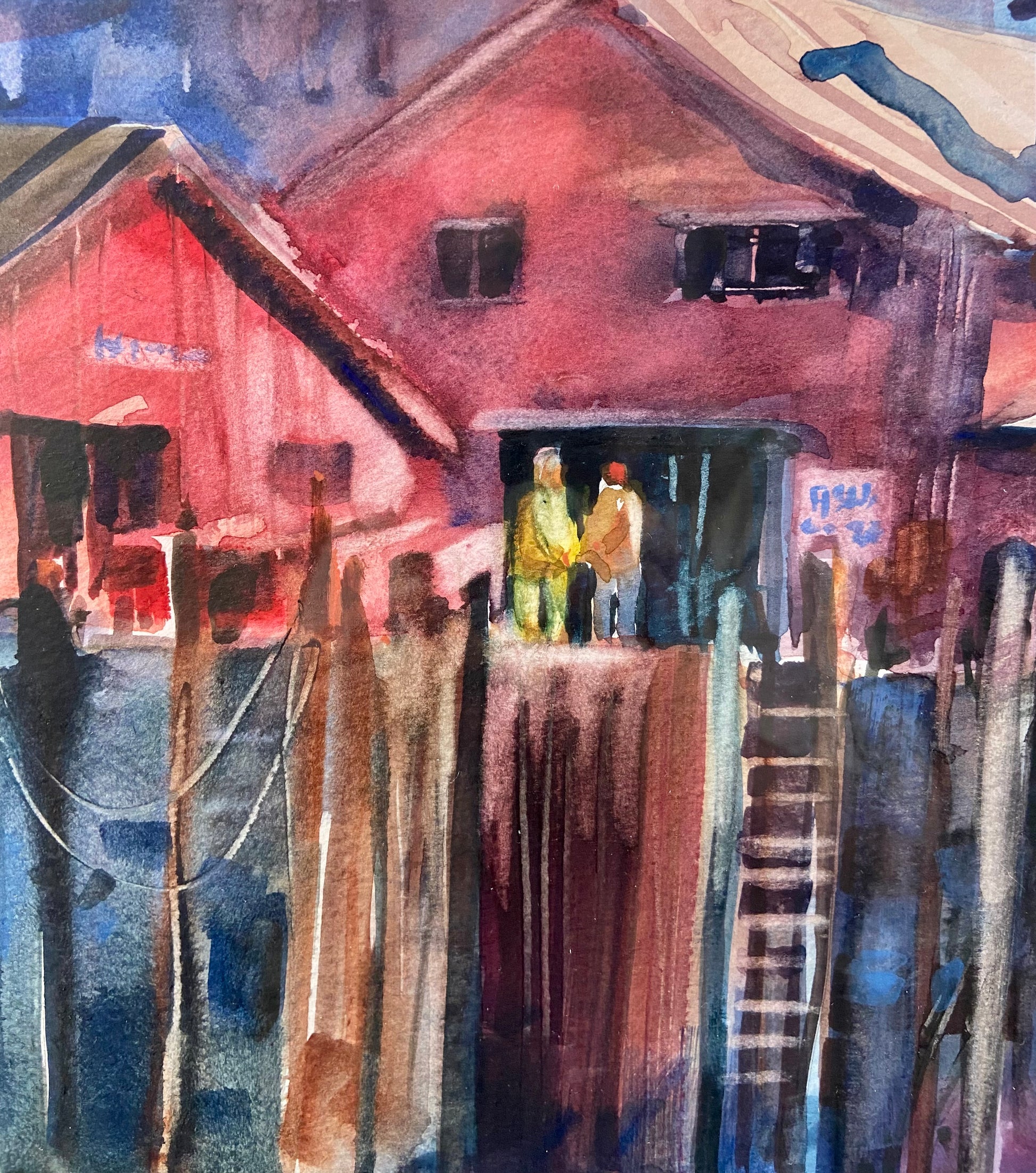 "Dock Pattern" by James McFarlane