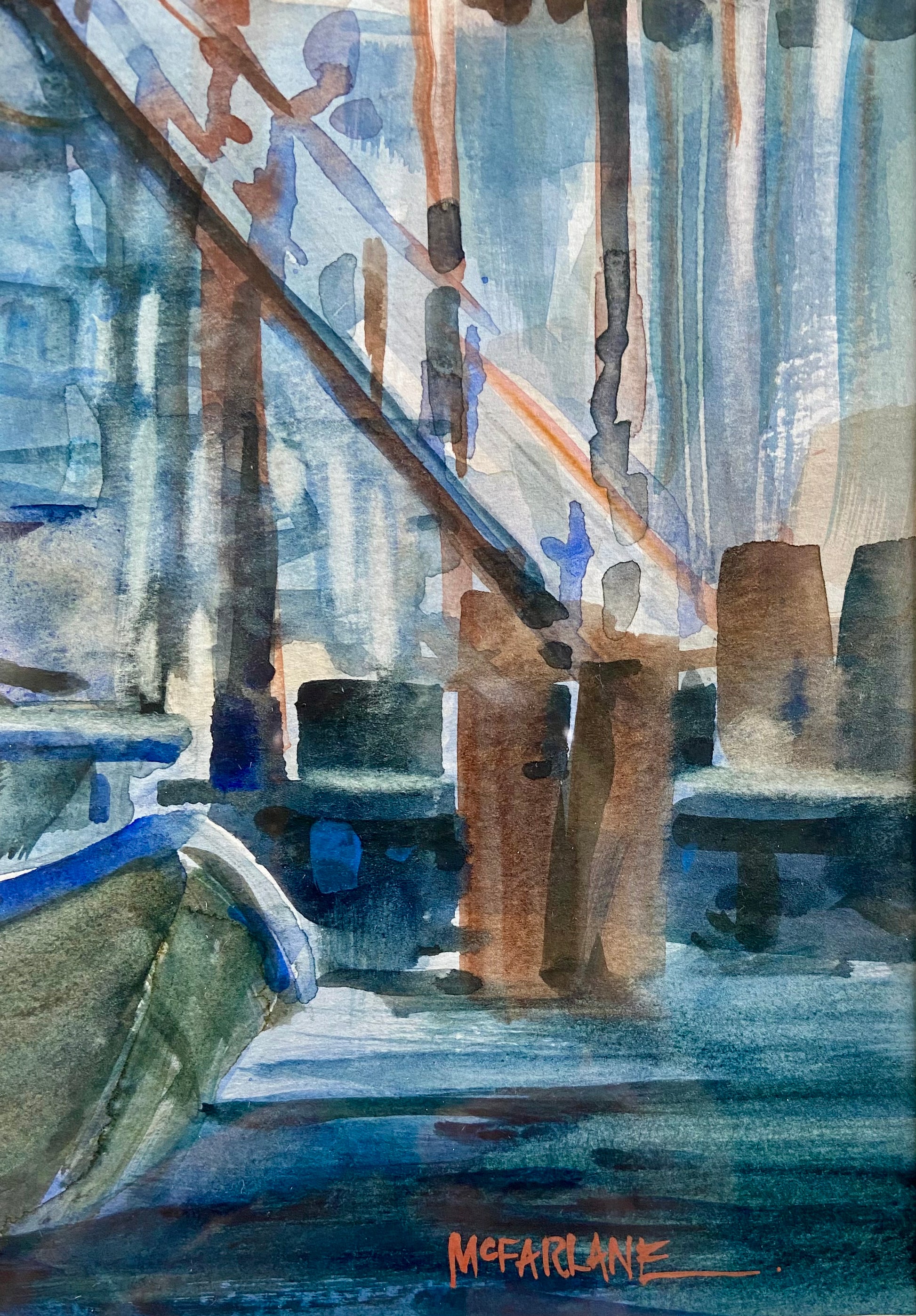 "Dock Pattern" by James McFarlane