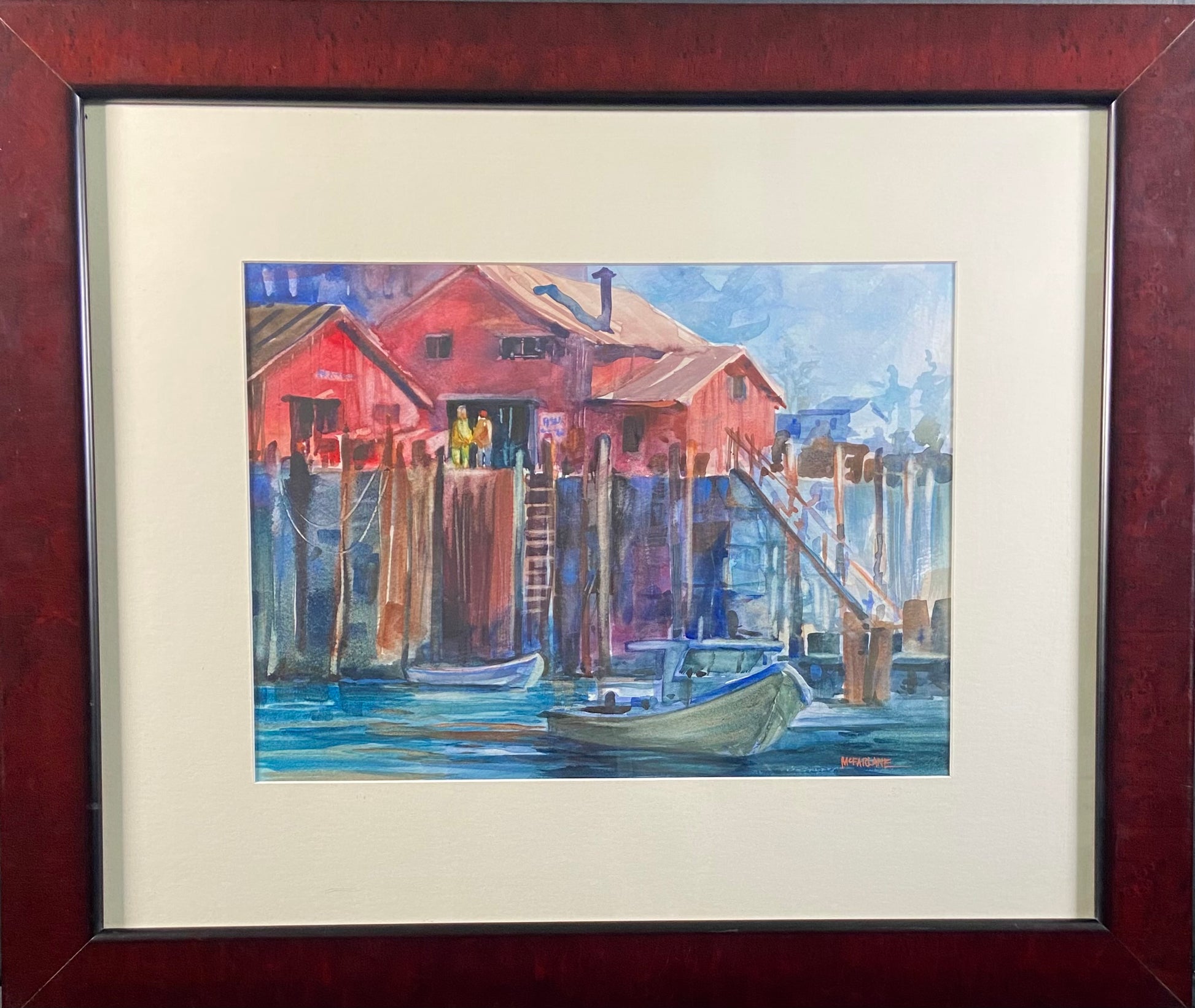 "Dock Pattern" by James McFarlane