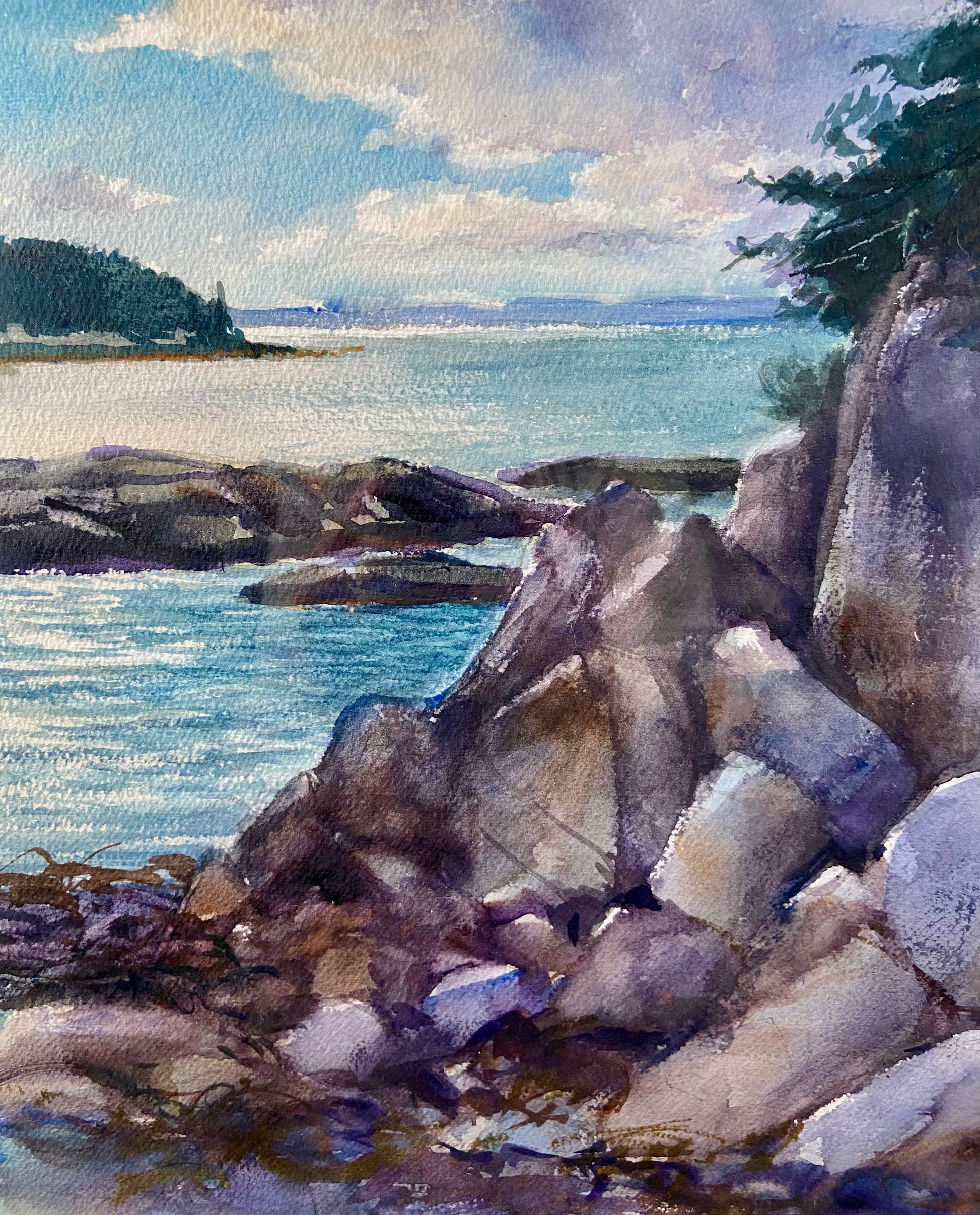 "Ledge at Dawn" by James McFarlane