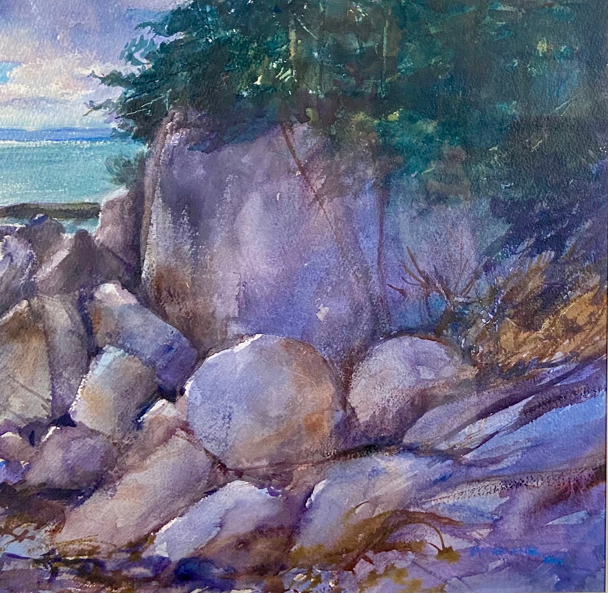 "Ledge at Dawn" by James McFarlane