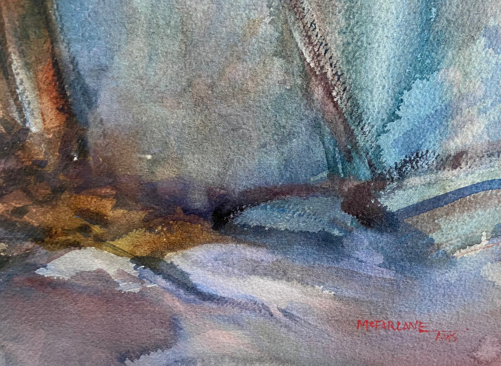 "Ledge at Dusk" by James McFarlane