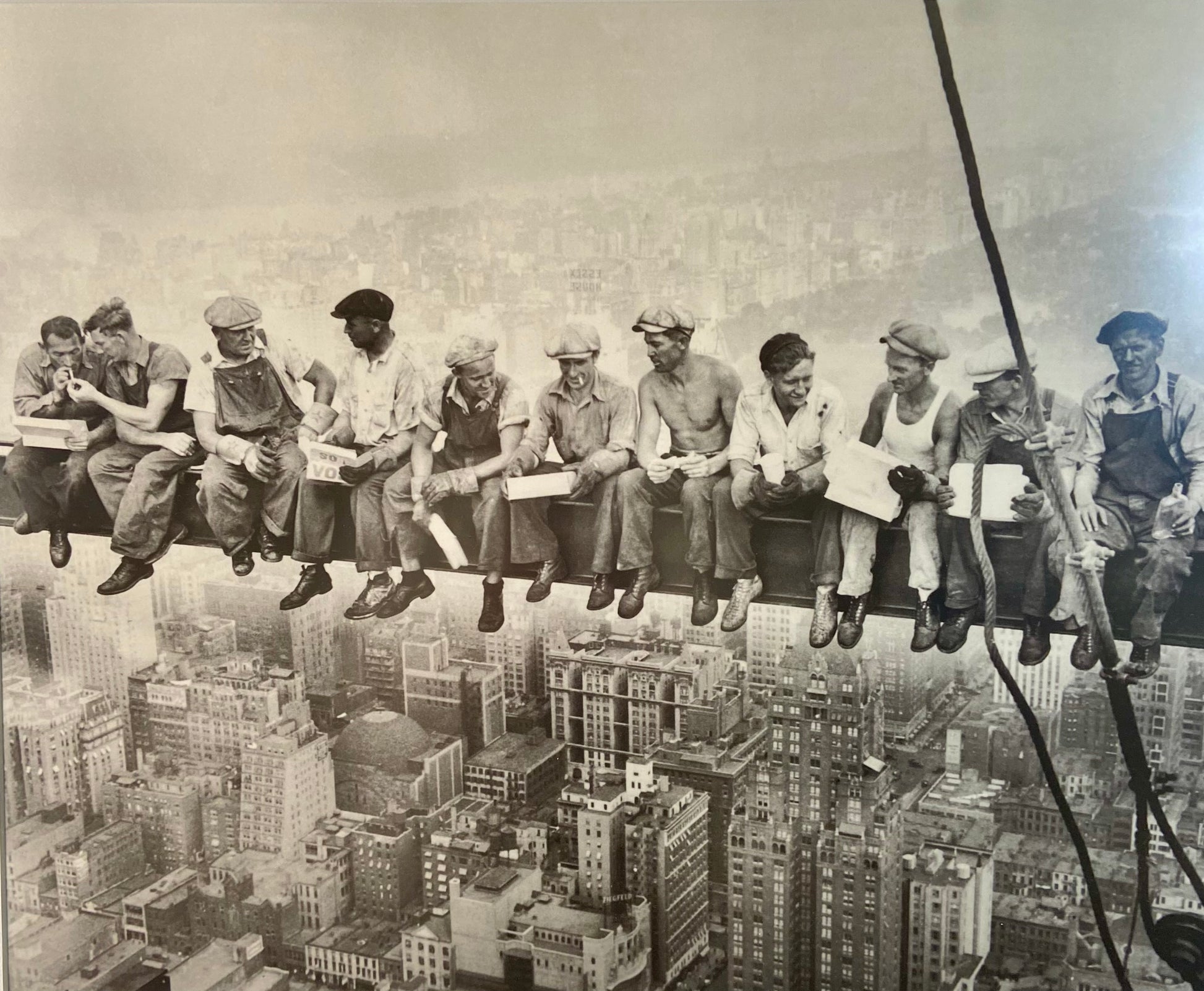 "Lunch atop a Skyscraper"